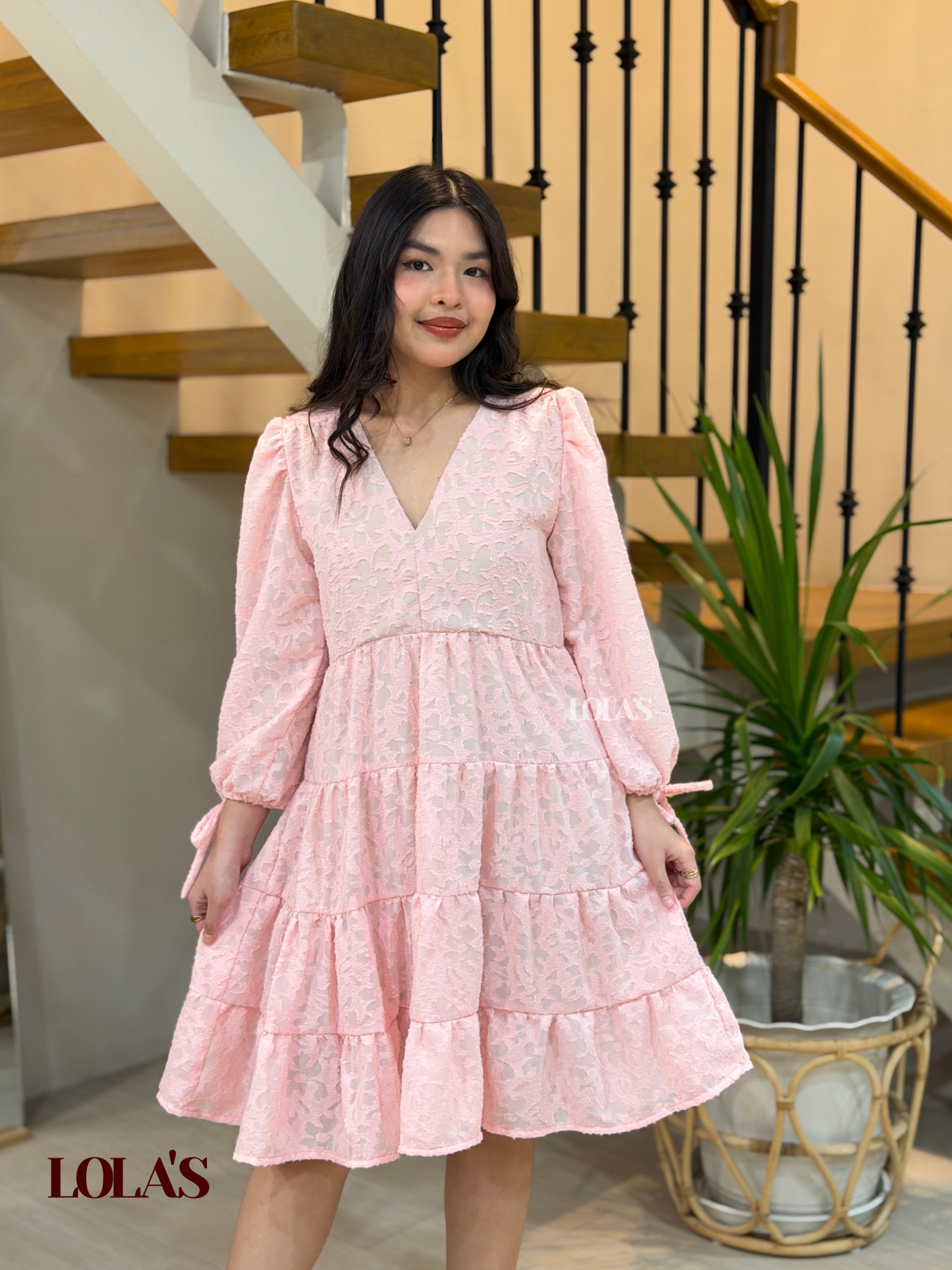 Diana Dress (Baby Pink)