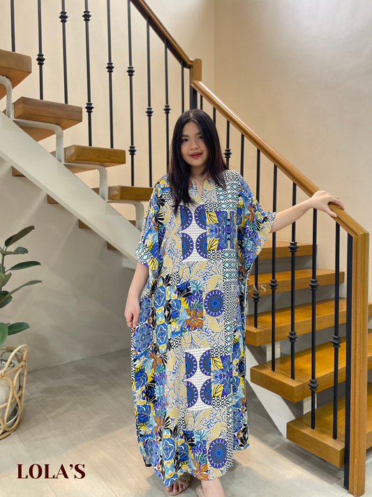 Donya Dress (Morocco Blue)