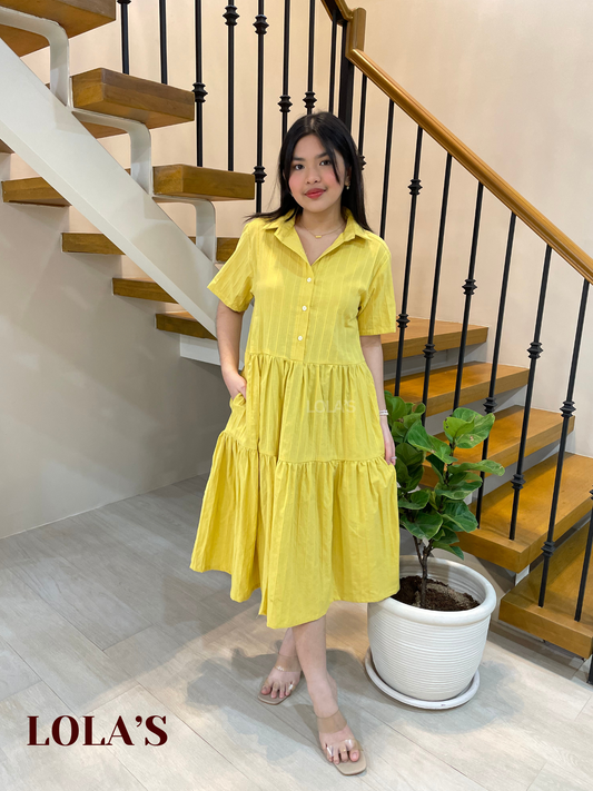 Emily Dress (Mustard)