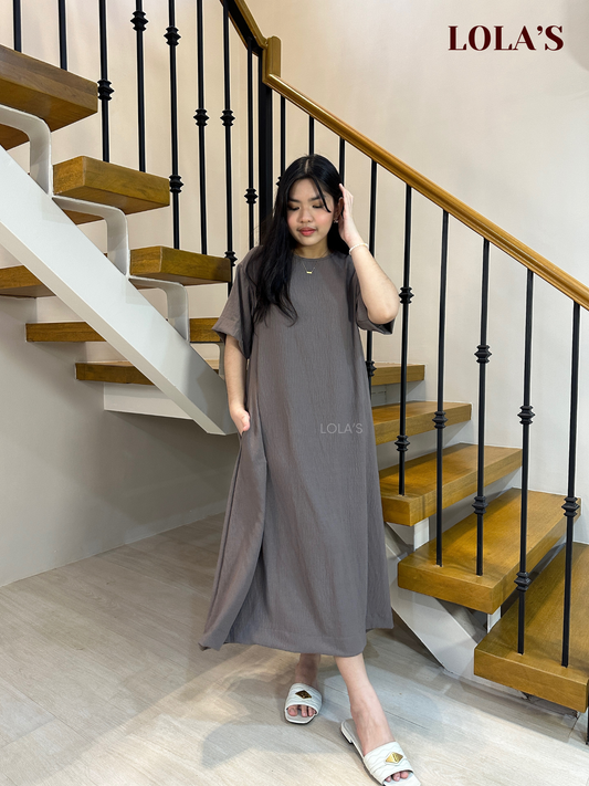 Luna Dress (Gray)