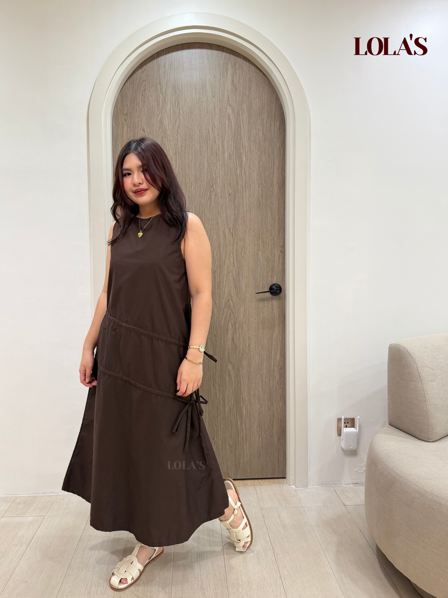 Charity Dress (Chocolate)