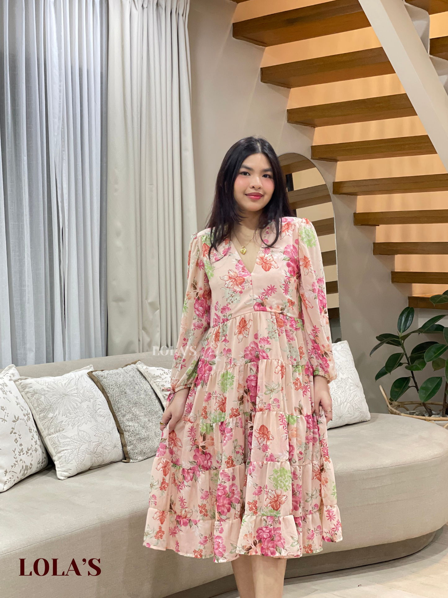Anna Dress (Blossoming Summer)