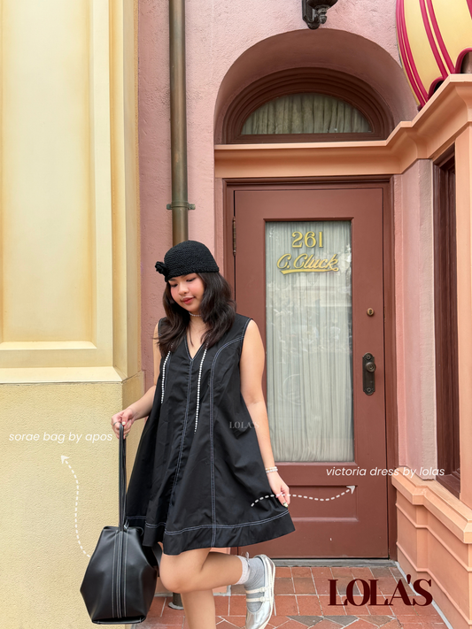 Victoria Dress (Black)