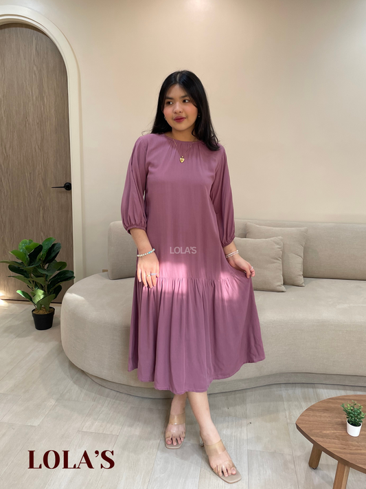 Jennifer Dress (Mauve)