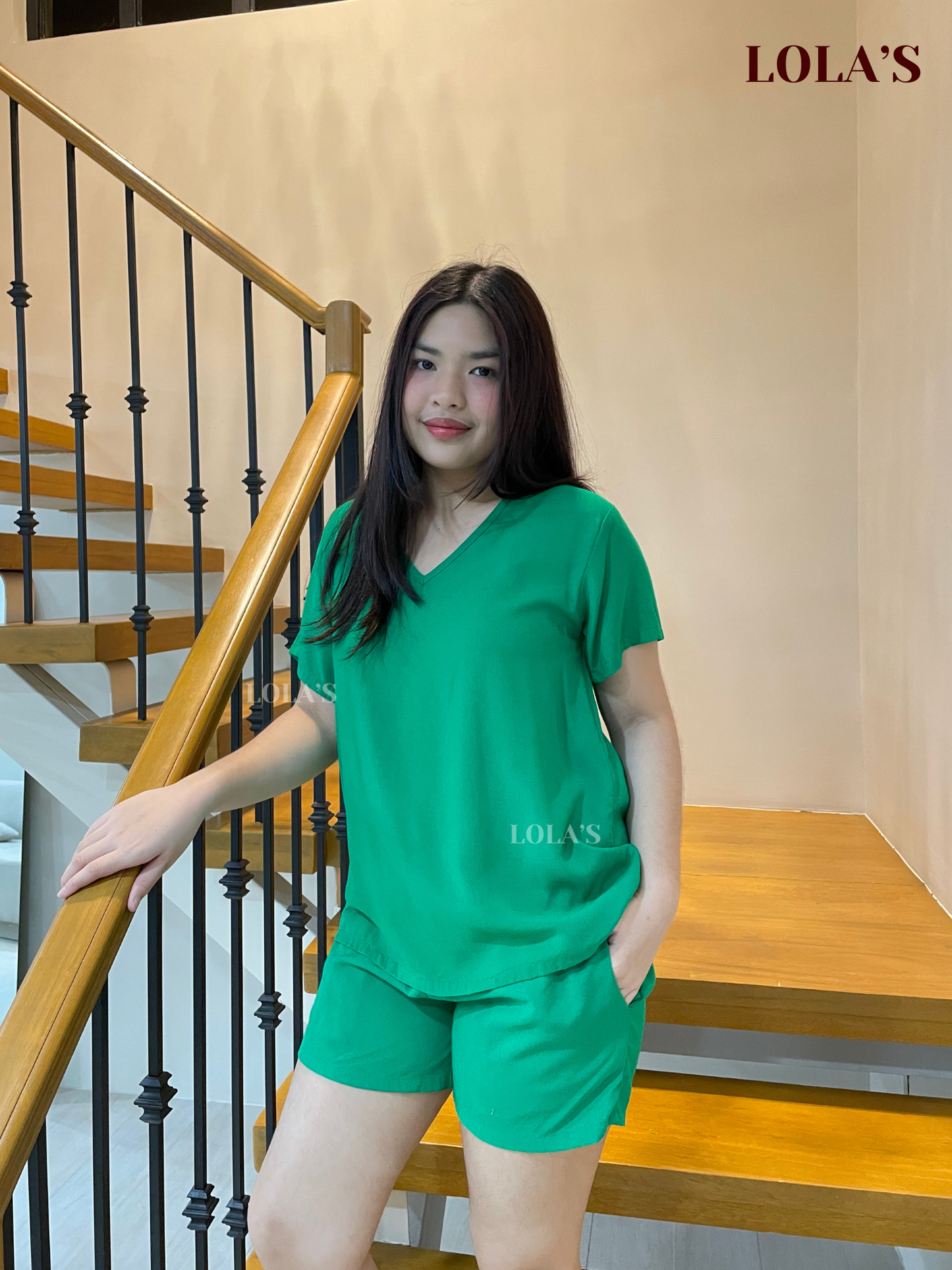 Terno Loungewear Coordinates (Green)