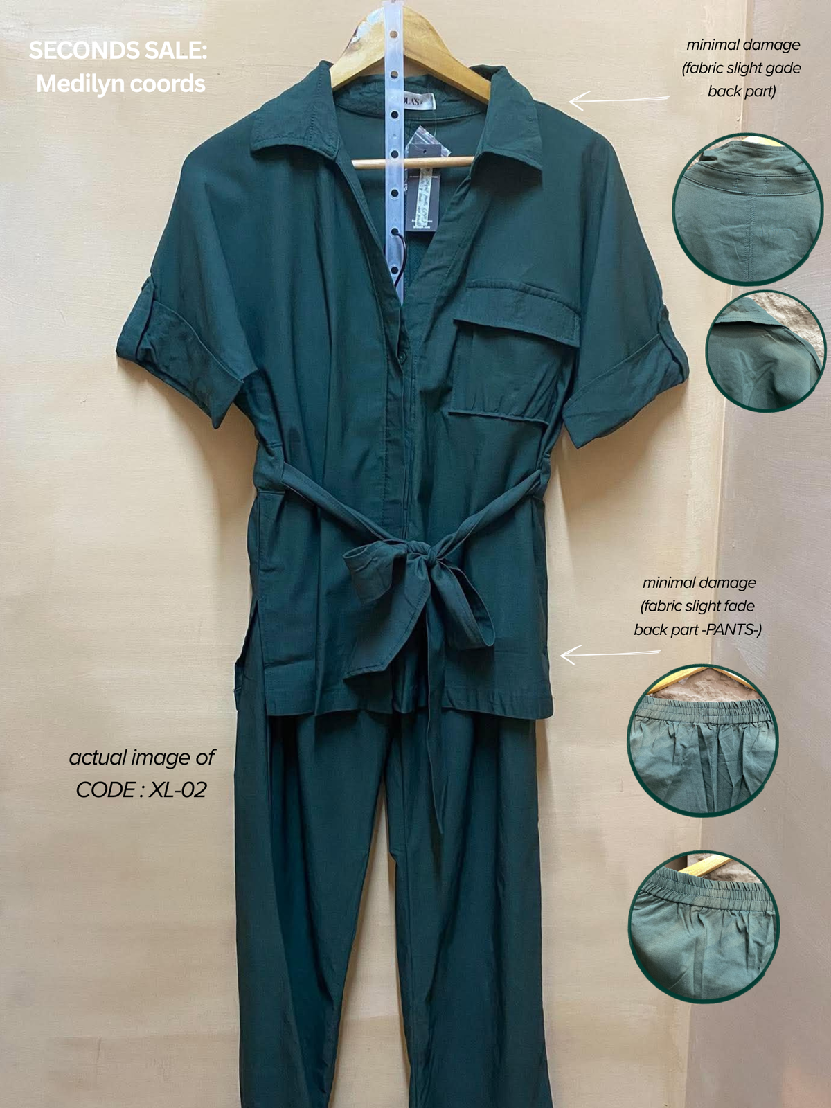 Medilyn Coords (Seconds Sale) -Stretch Twill