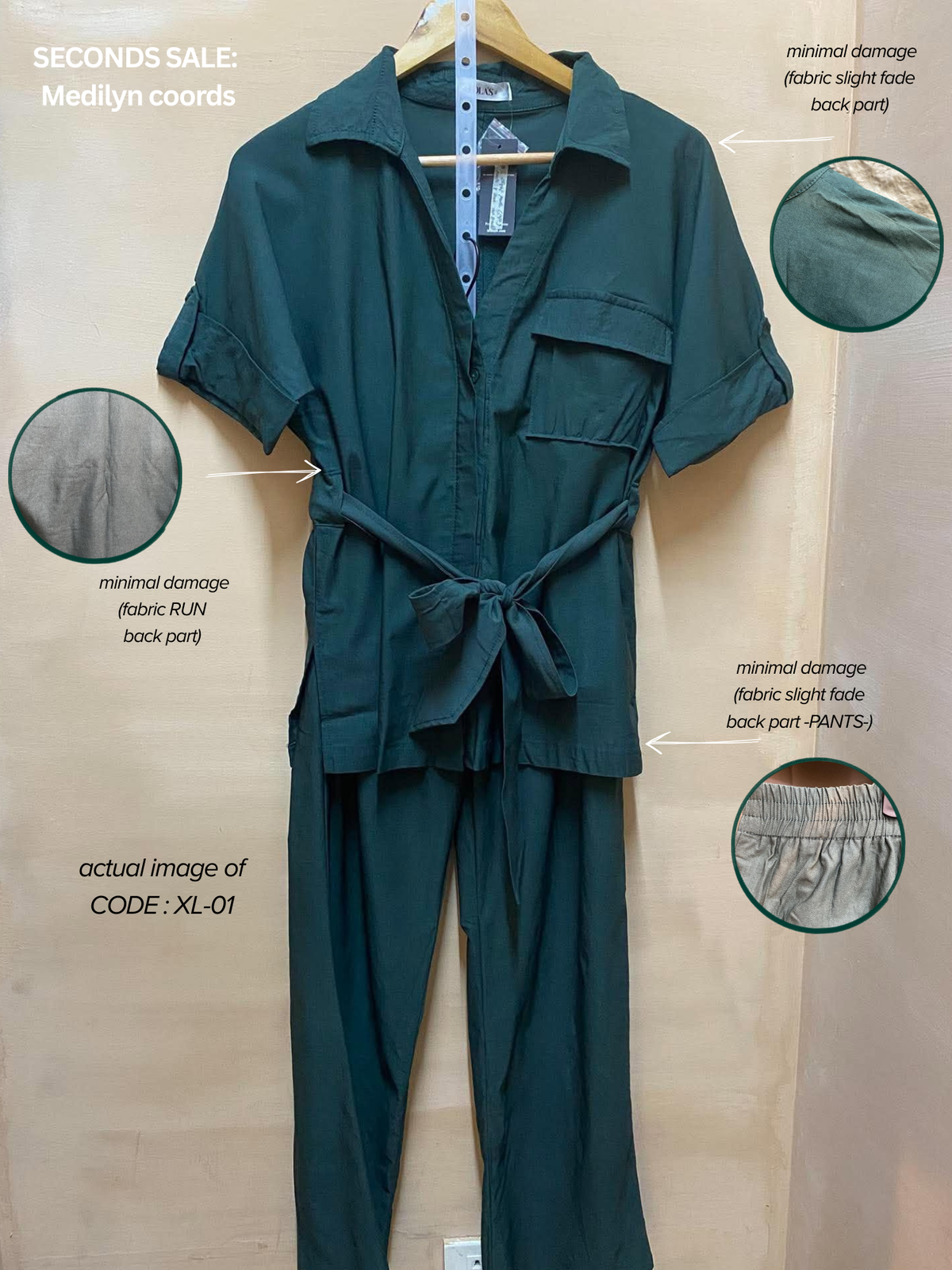 Medilyn Coords (Seconds Sale) -Stretch Twill
