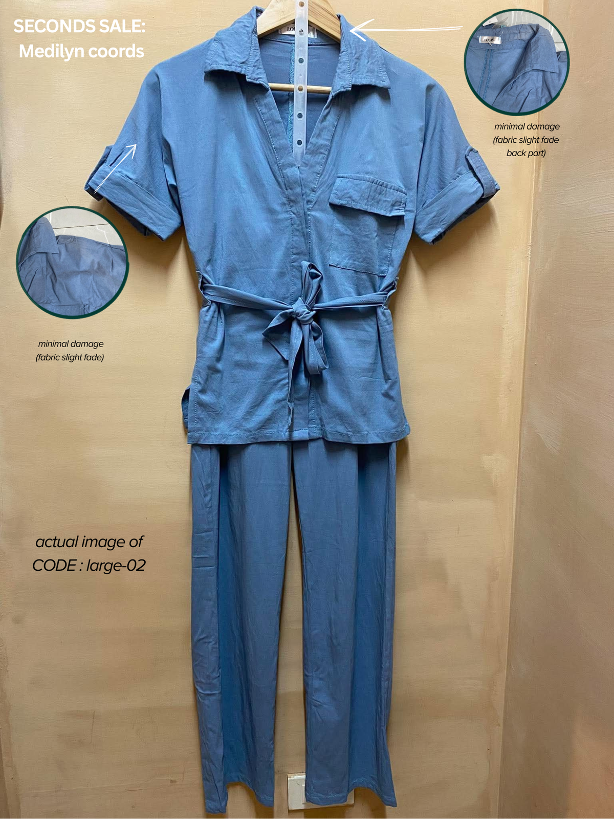 Medilyn Coords (Seconds Sale) -Stretch Twill