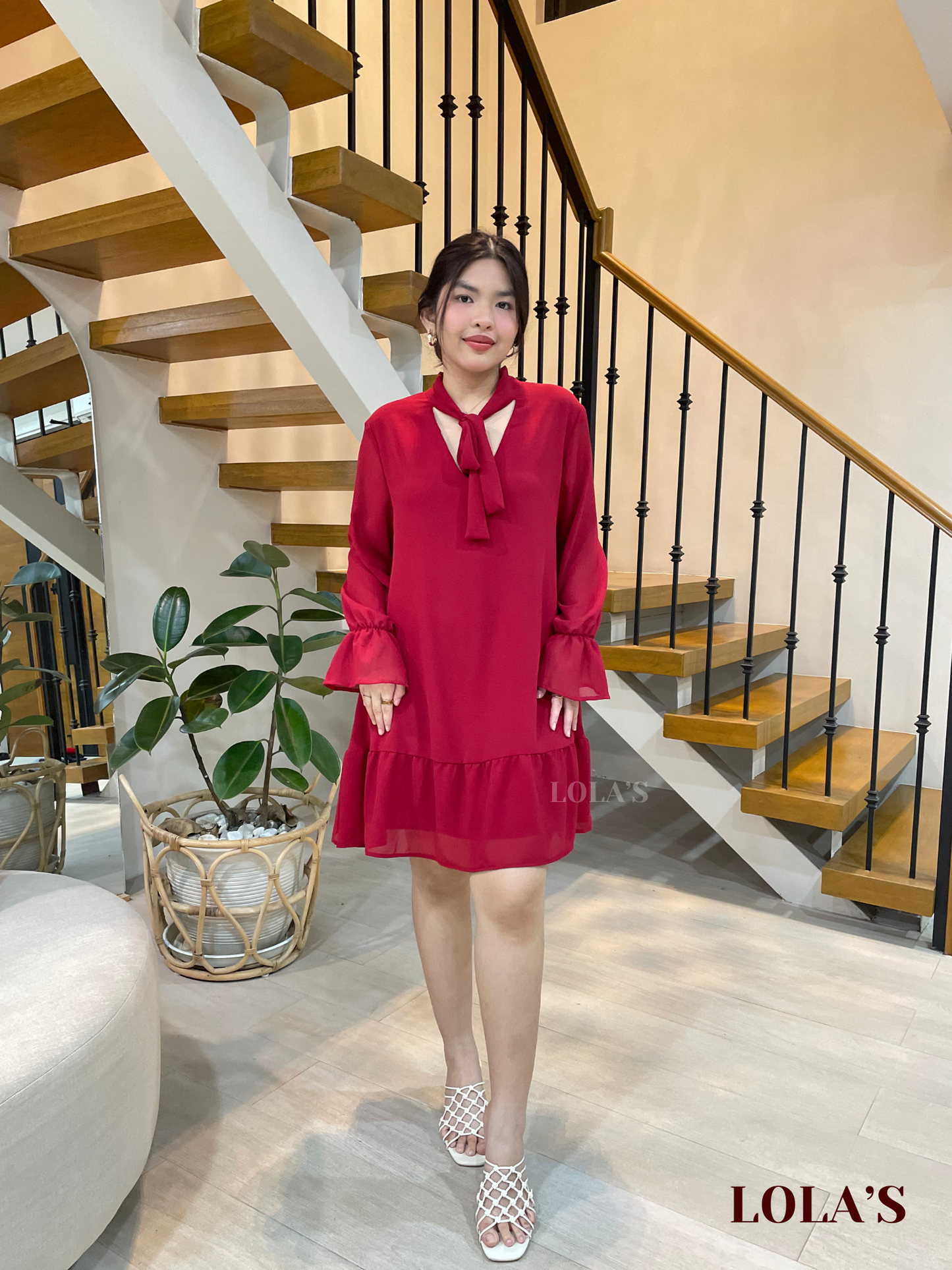 Daph Dress (Red)