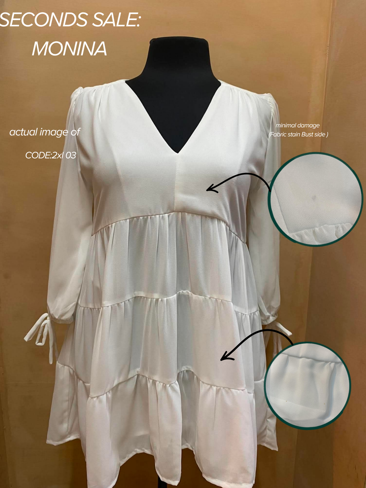Monina Dress (Seconds Sale)