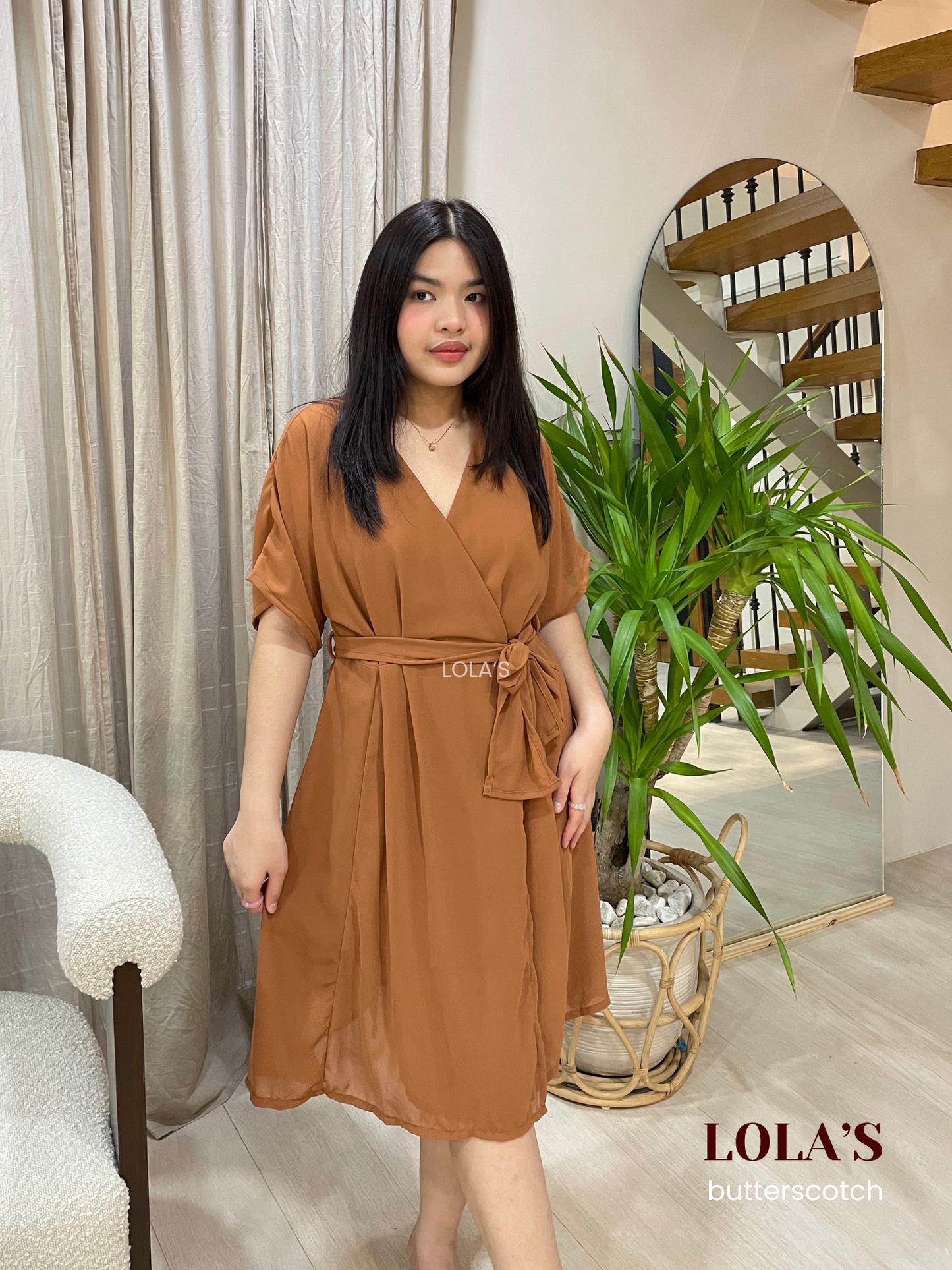 Linda Dress (Butterscotch)