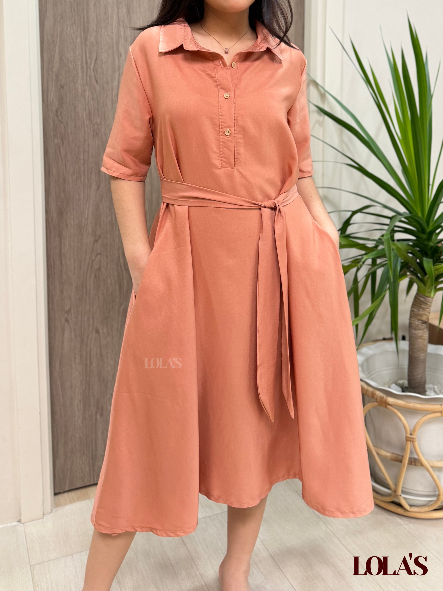 Bianca Dress (Soft Ginger)