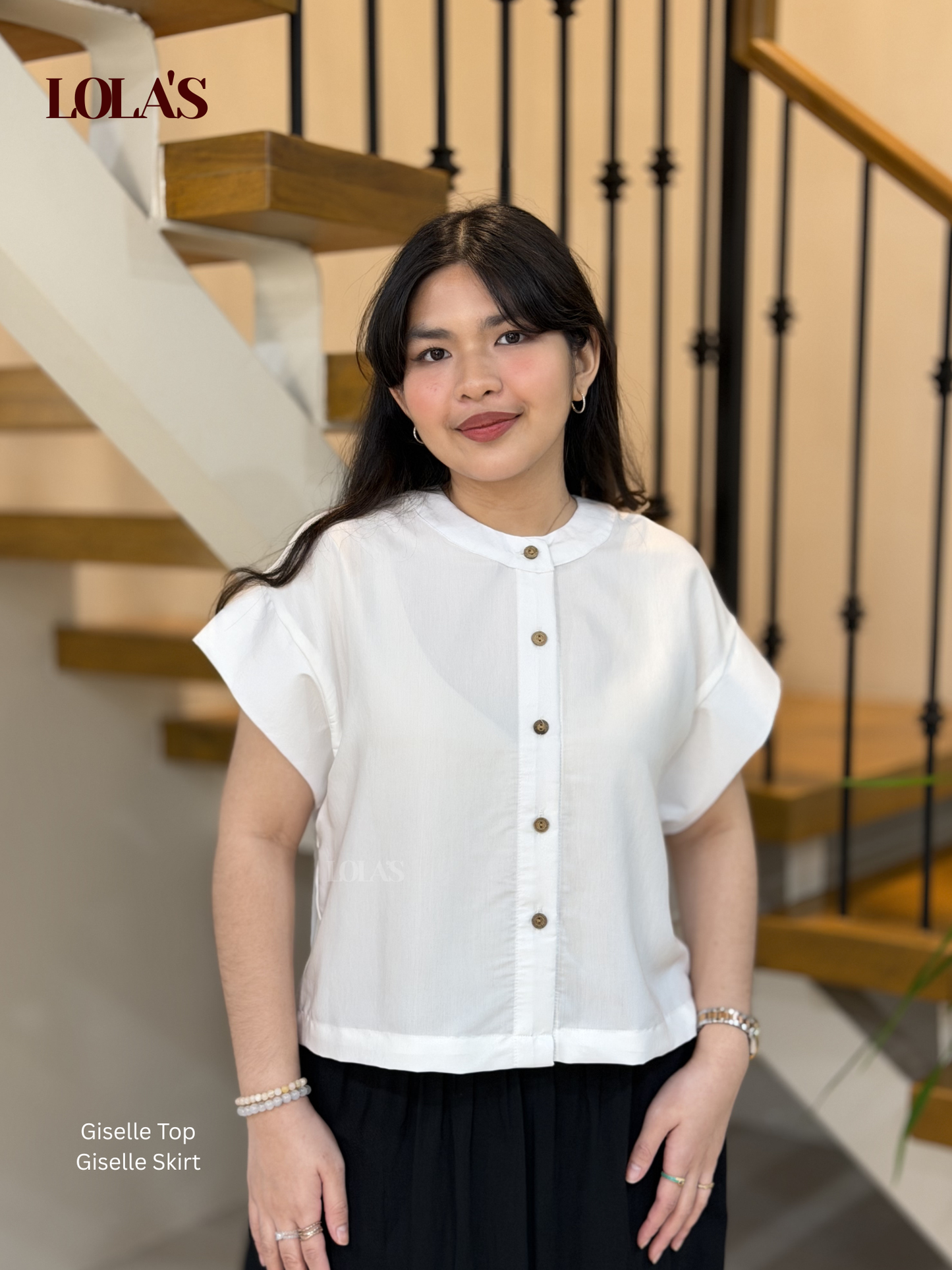 Giselle Top (WHITE) - Discounted with Issue