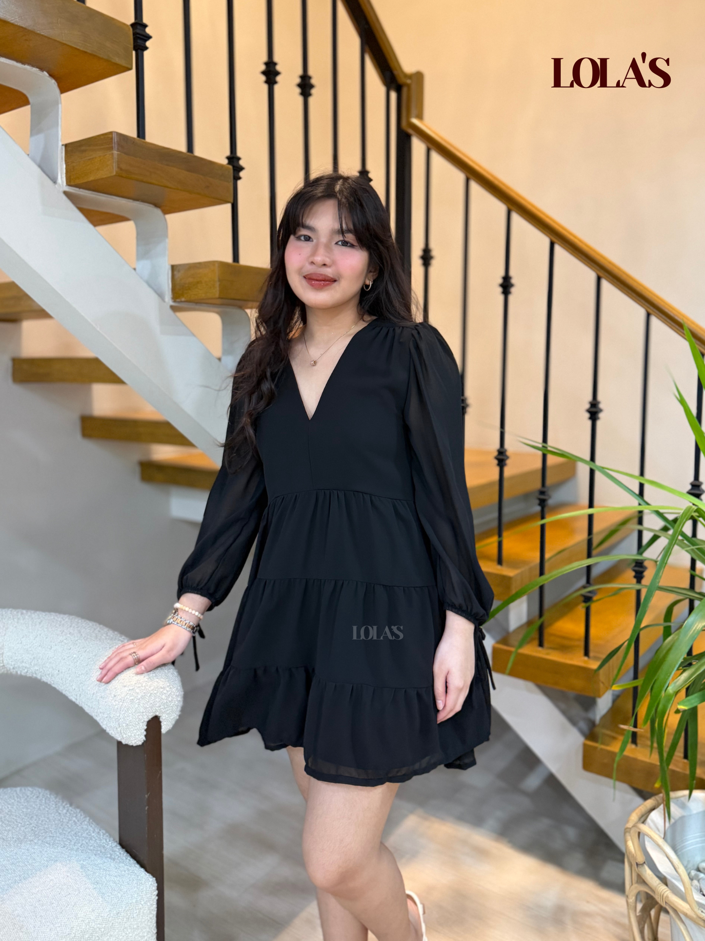 Monina Dress (Black)
