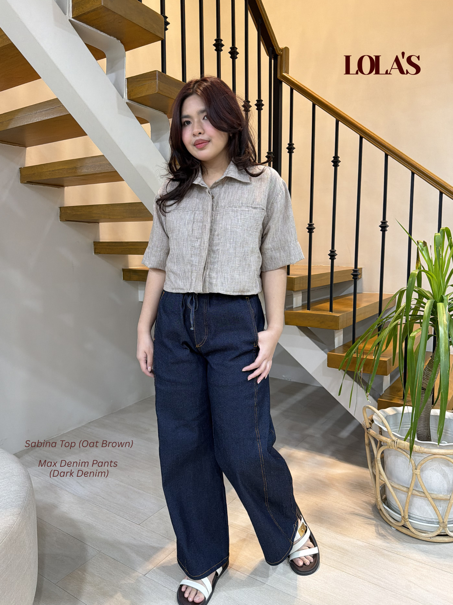 Sabina Top (Oat Brown)