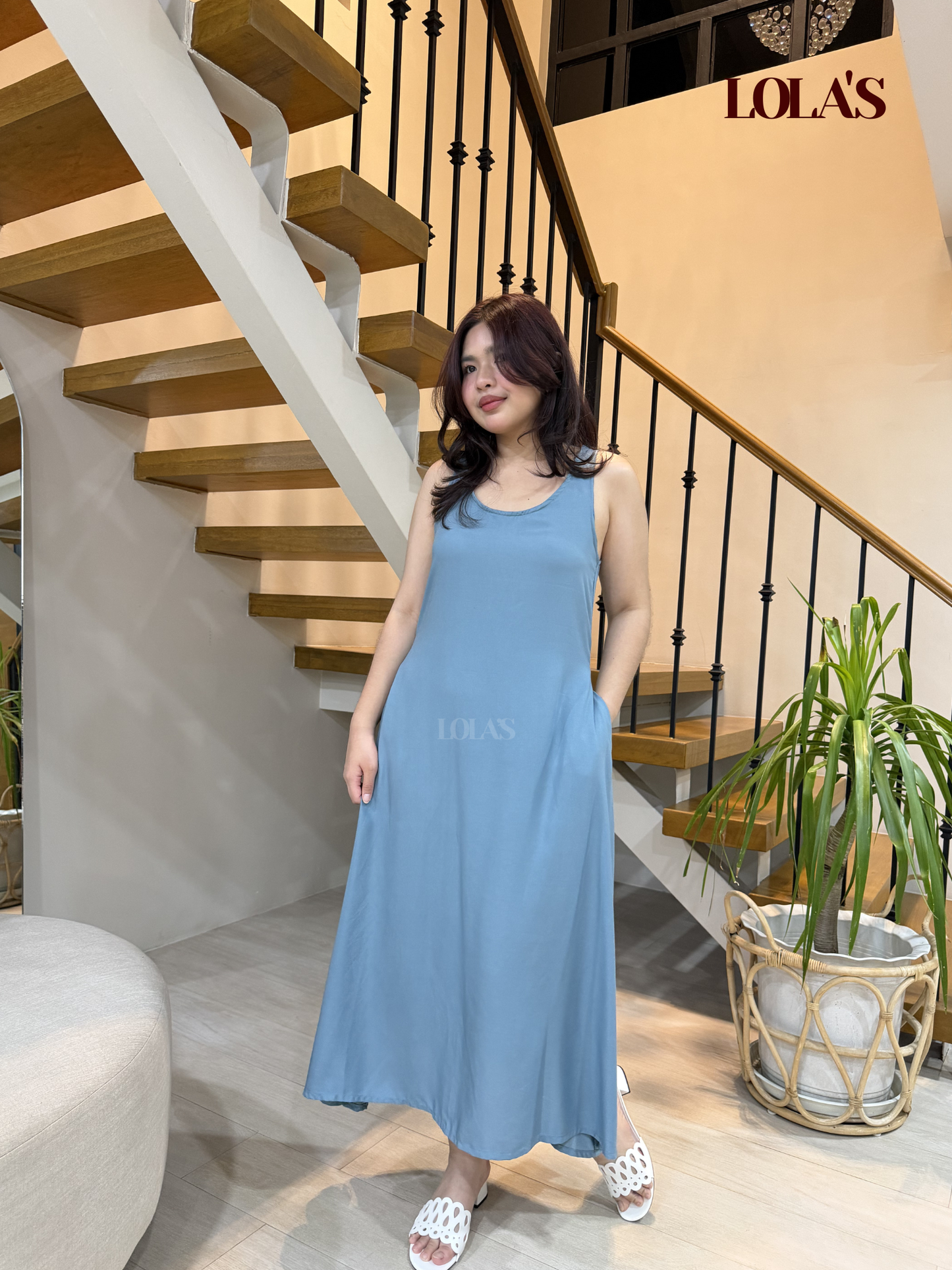MIranda Dress (Glacier Blue)