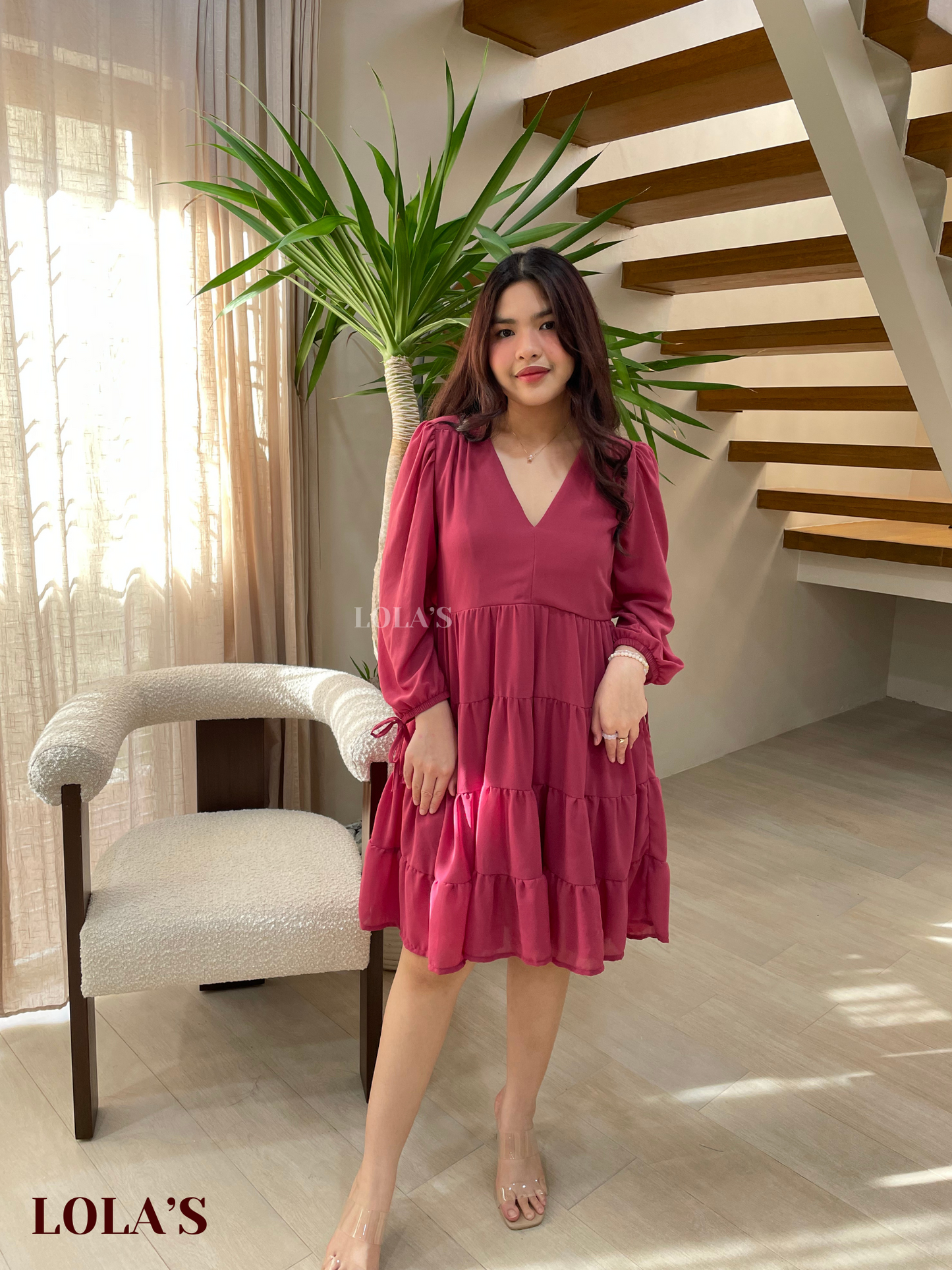 Diana Dress (Plum)