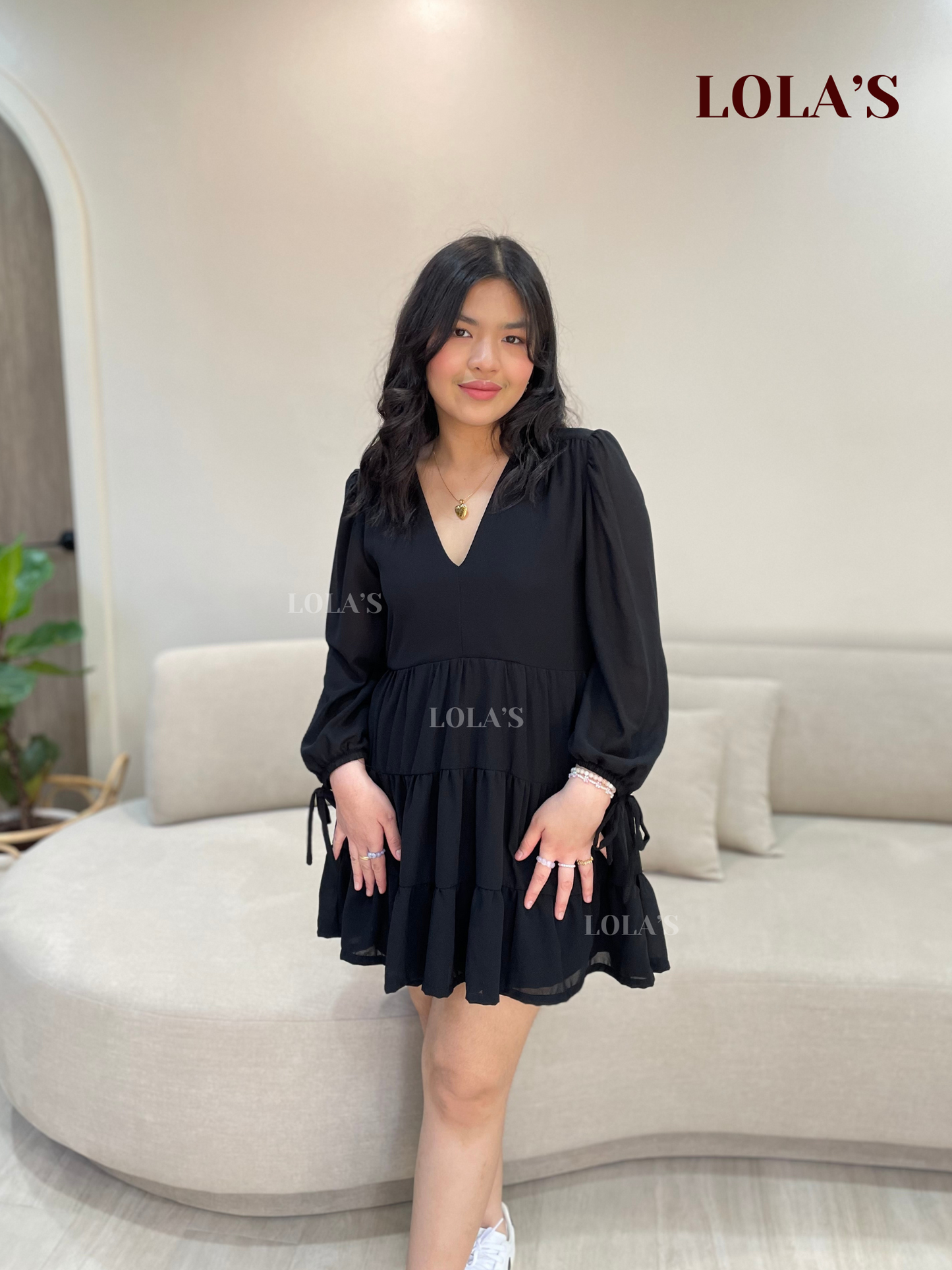 Monina Dress (Black)