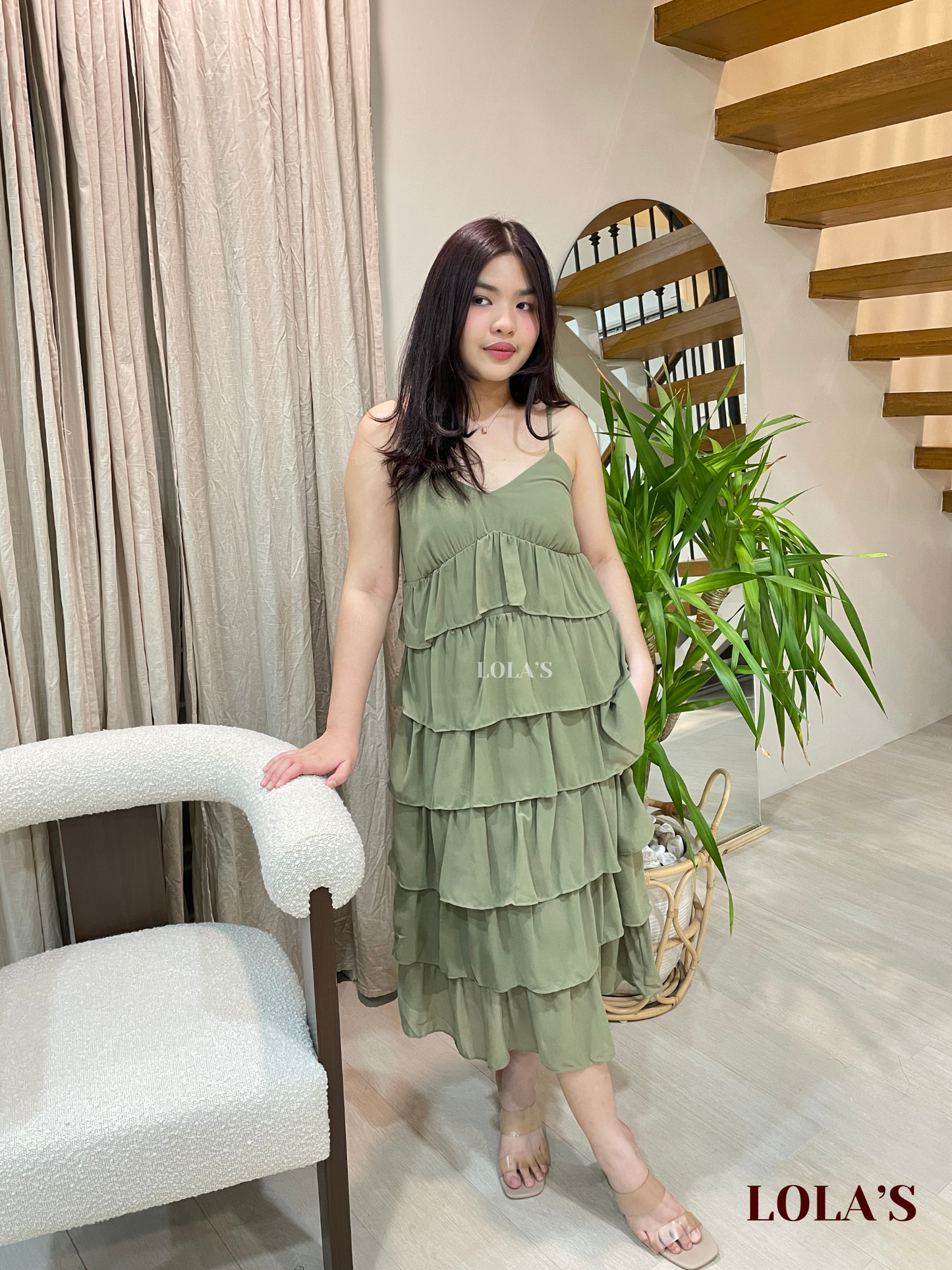 Mhyrr Dress (Sage Green)