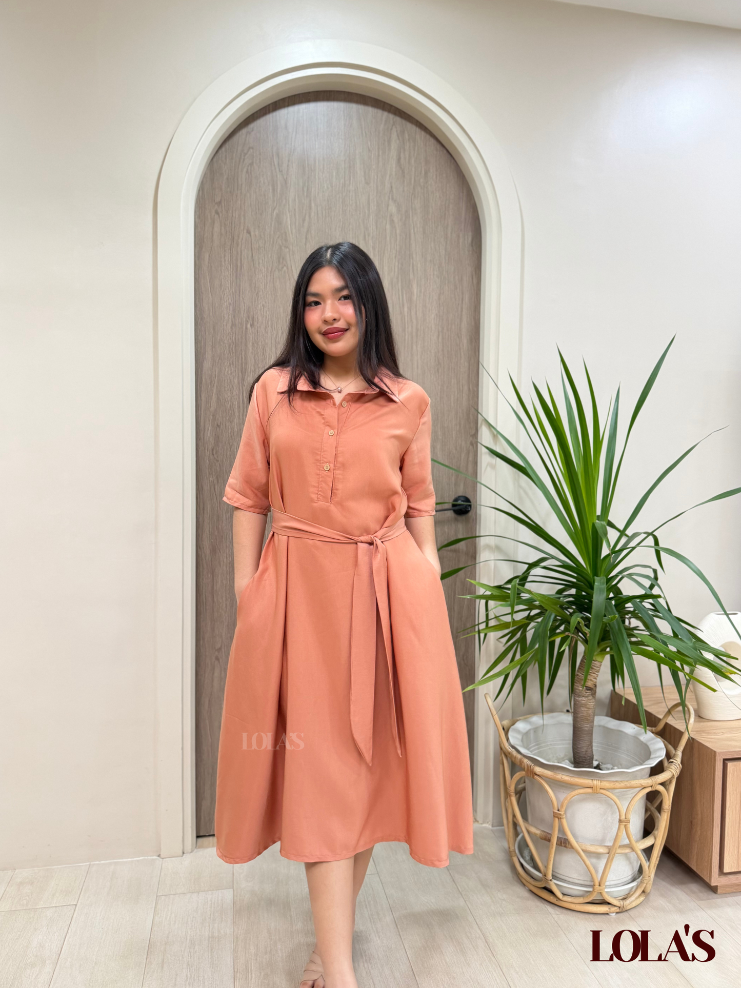 Bianca Dress (Soft Ginger)