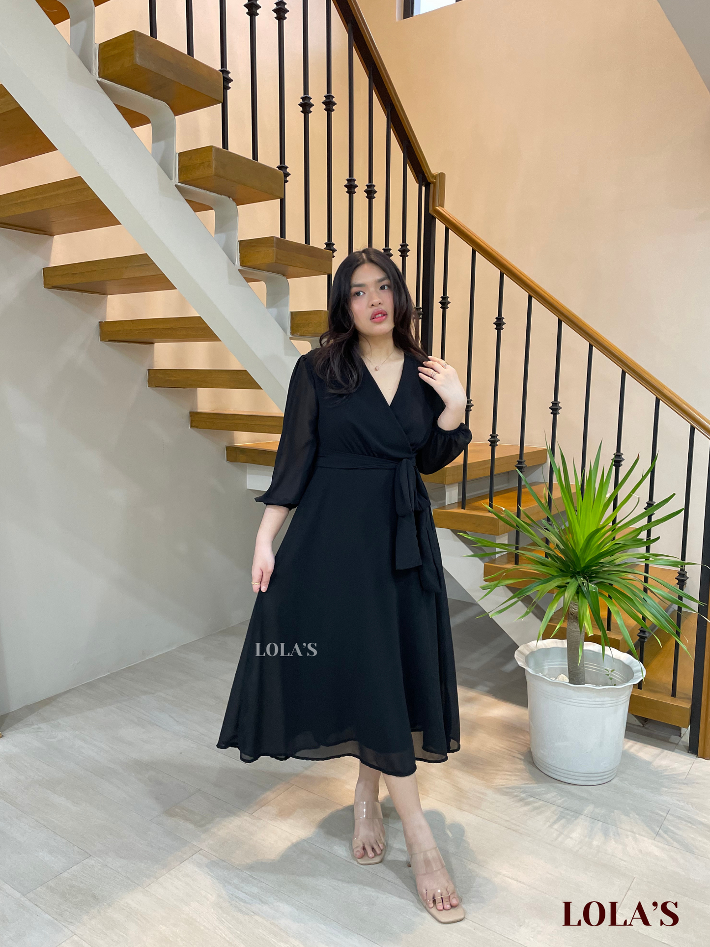 Paula Dress (Black)