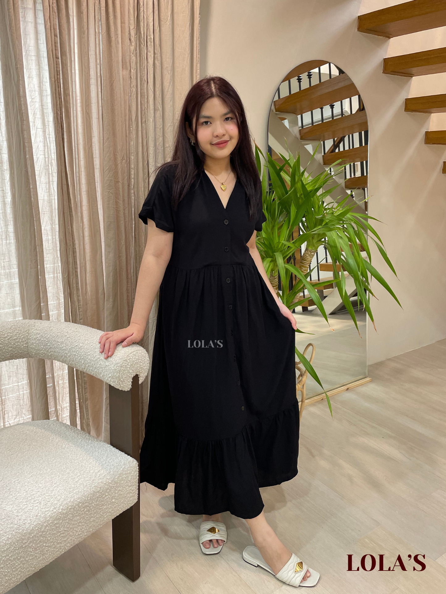 Regine Dress (Black)