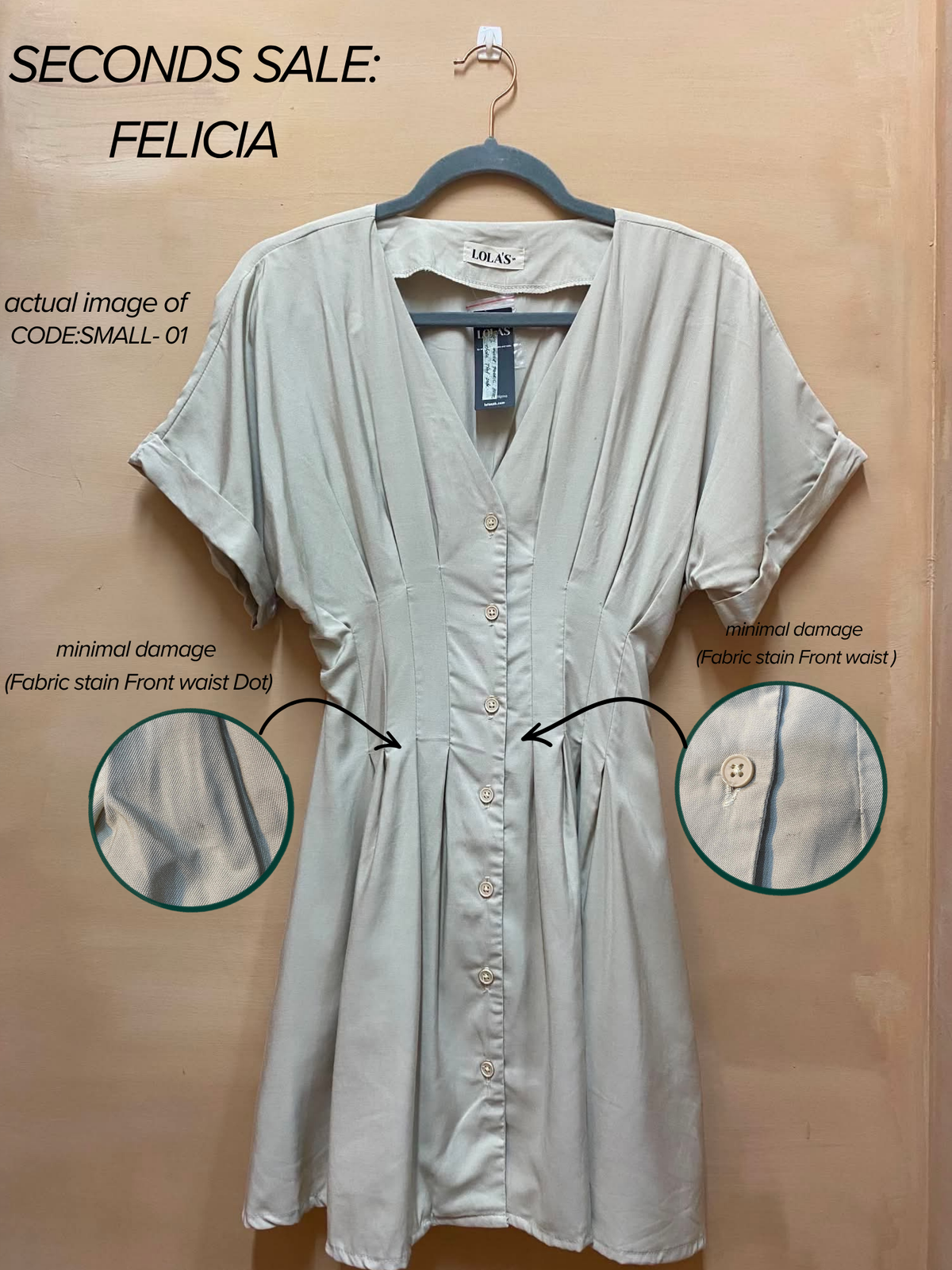 Felicia Dress (Seconds Sale)