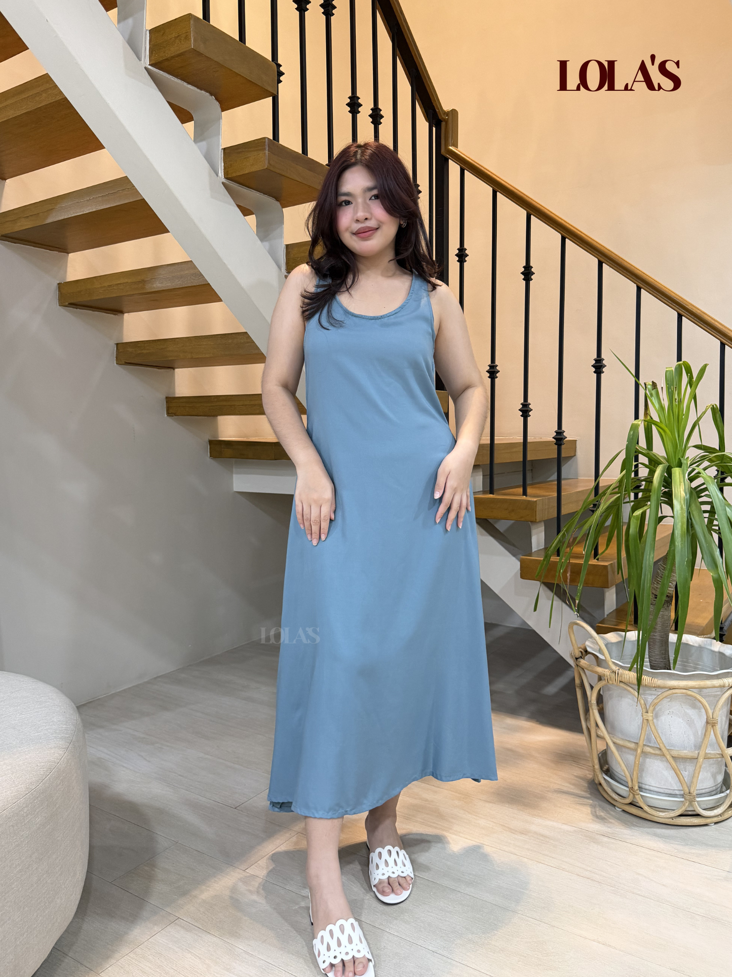MIranda Dress (Glacier Blue)