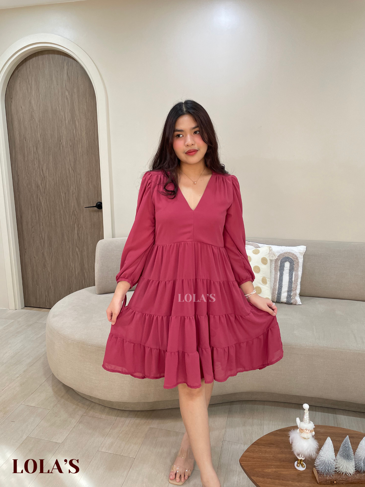 Diana Dress (Plum)