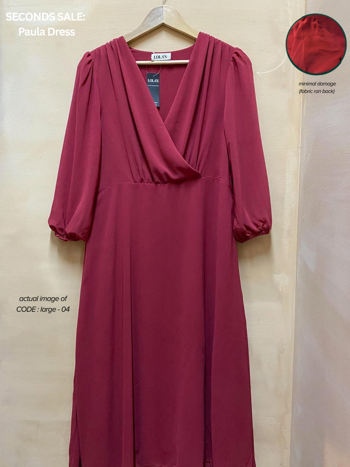 Paula Dress (Seconds Sale)