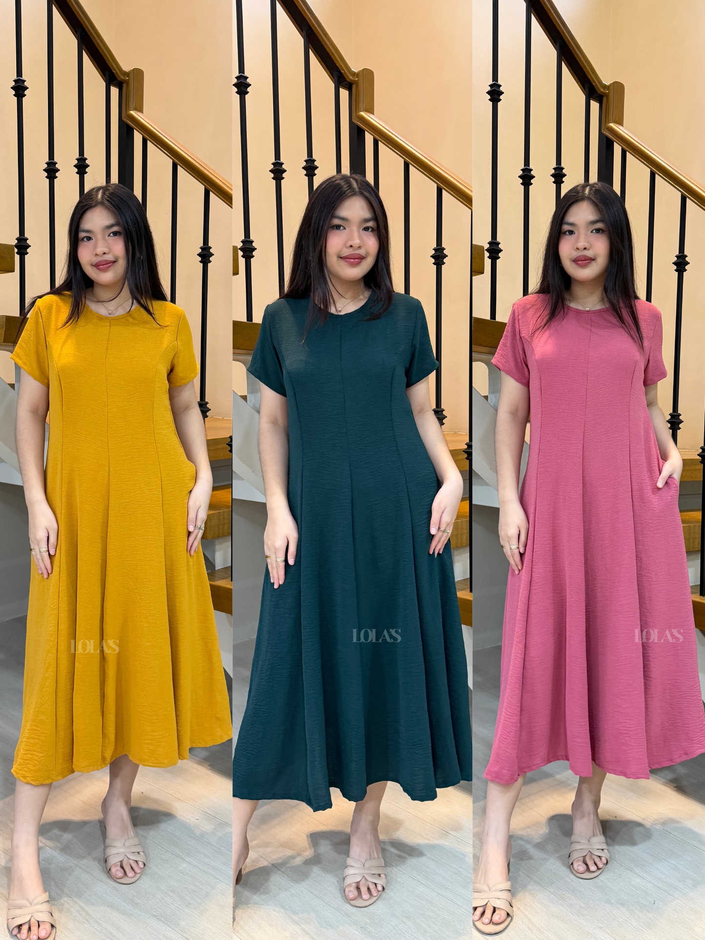 Kathleen Dress (Emerald)