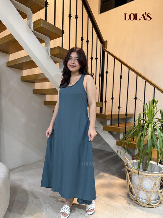 MIranda Dress (Peacock)