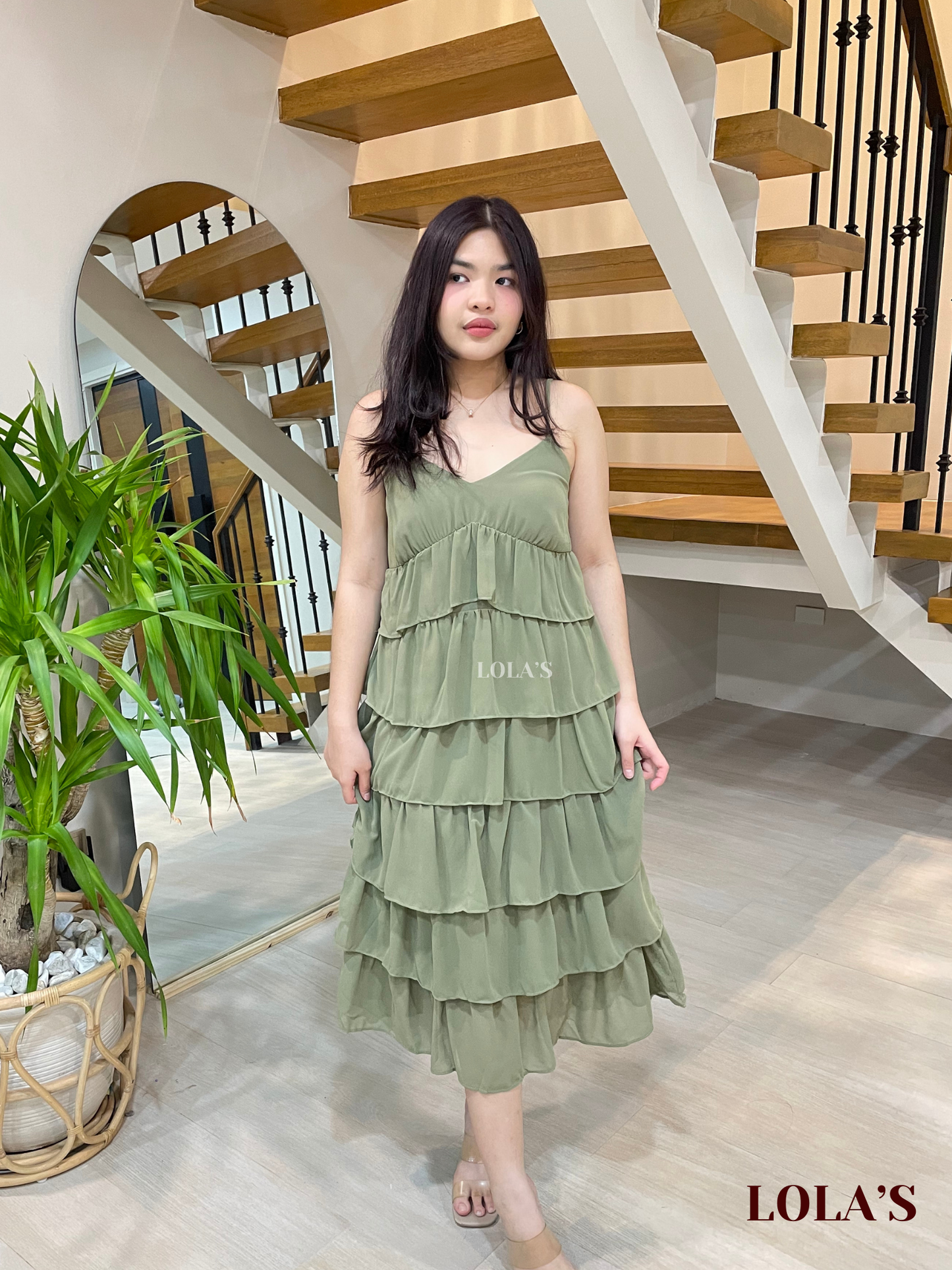 Mhyrr Dress (Sage Green)