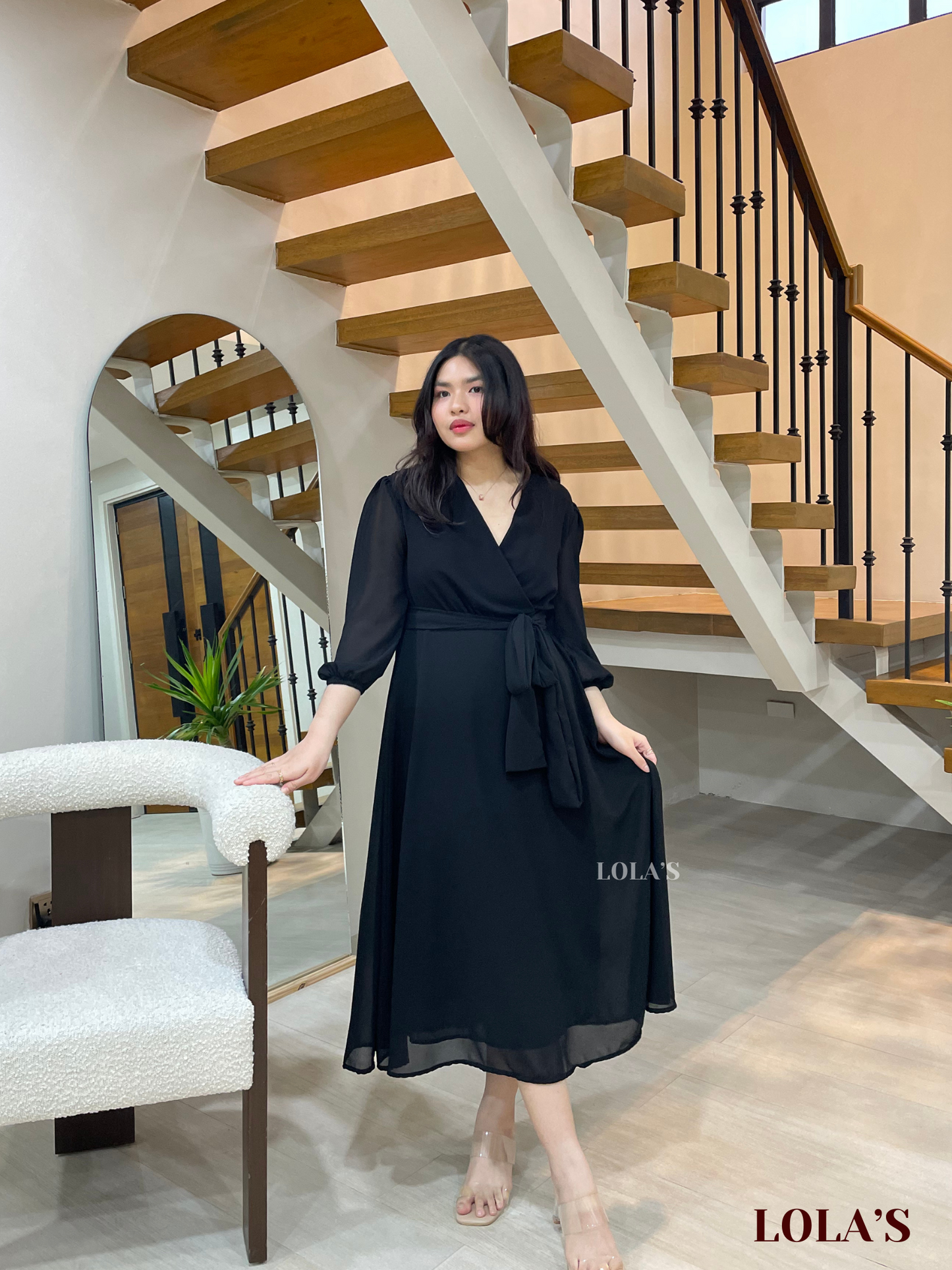 Paula Dress (Black)