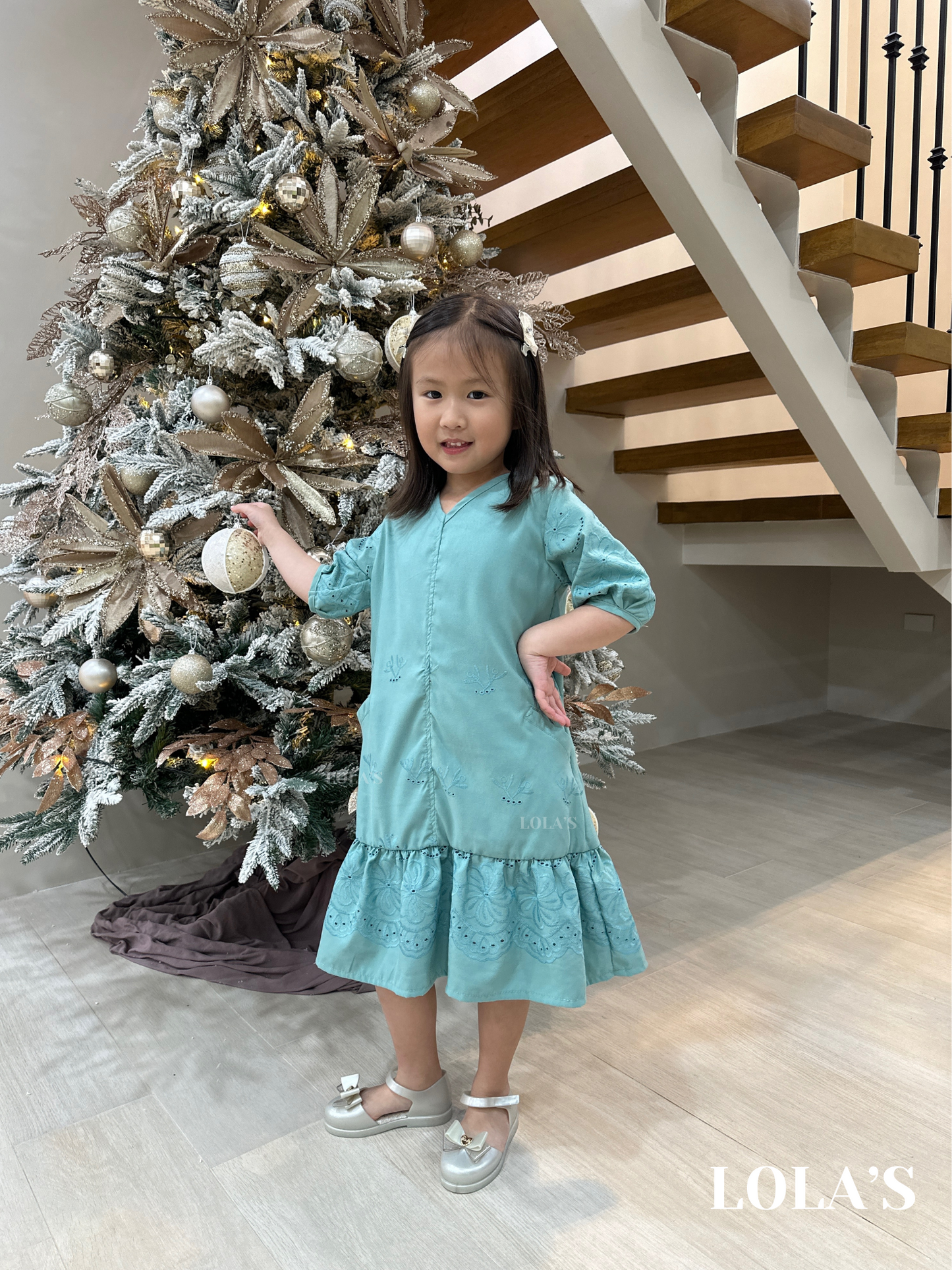 Priscilla Dress Kids (Mint)