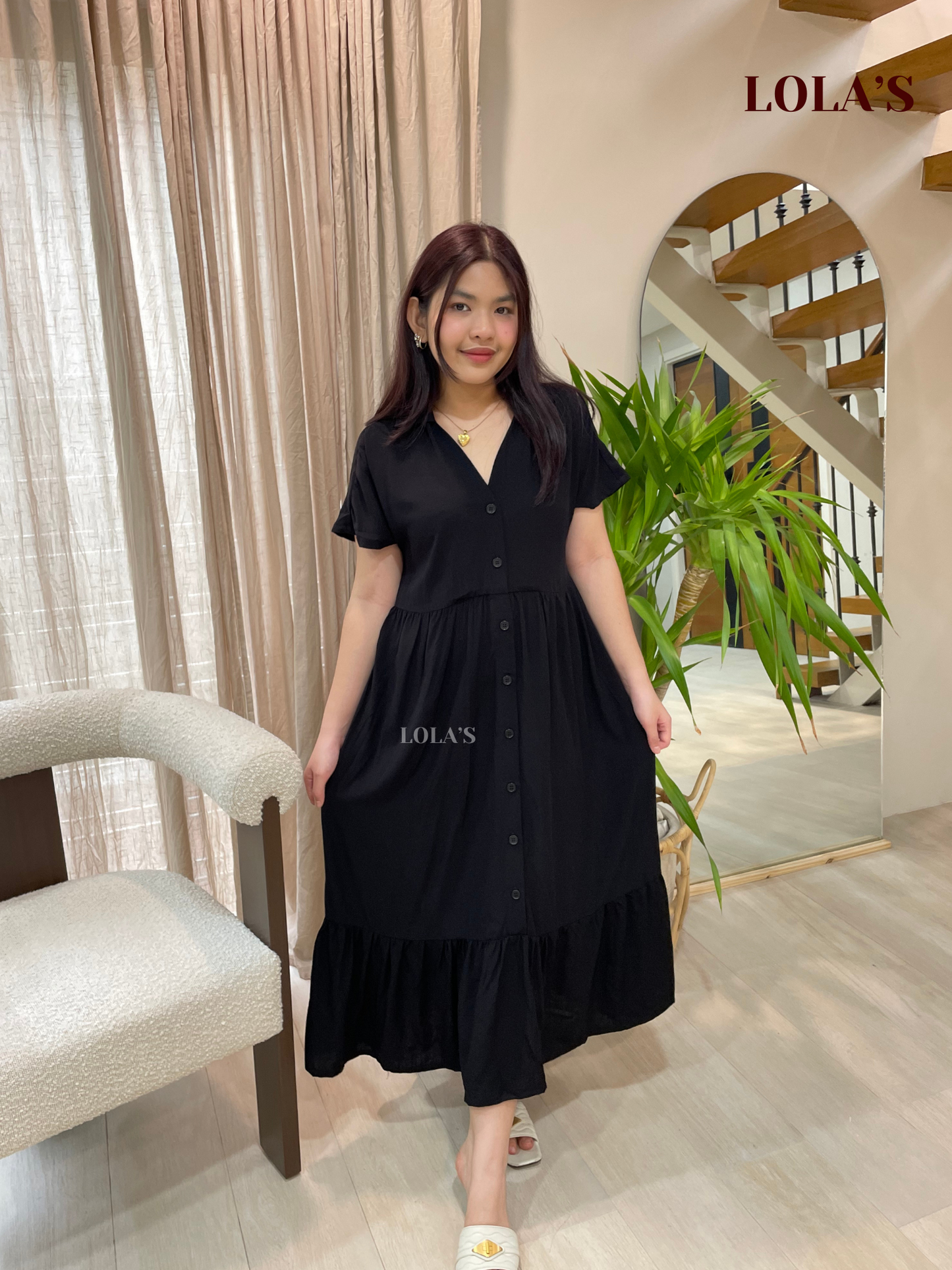 Regine Dress (Black)