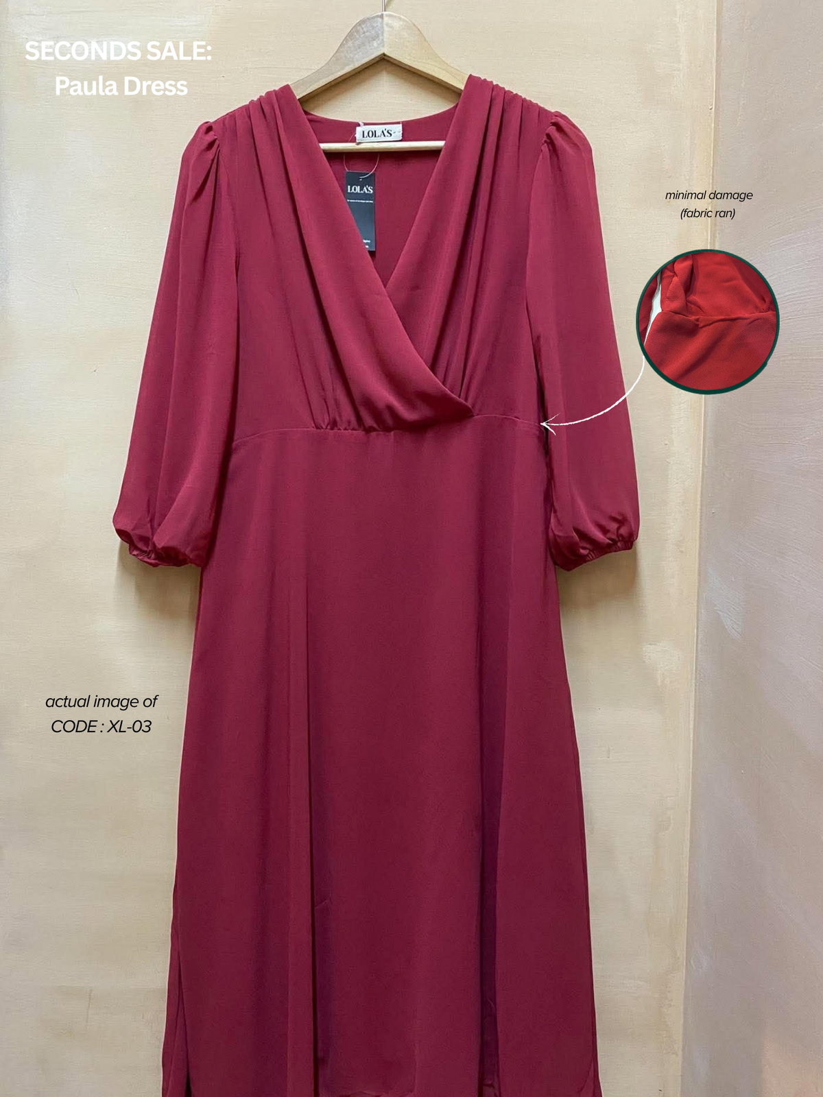 Paula Dress (Seconds Sale)
