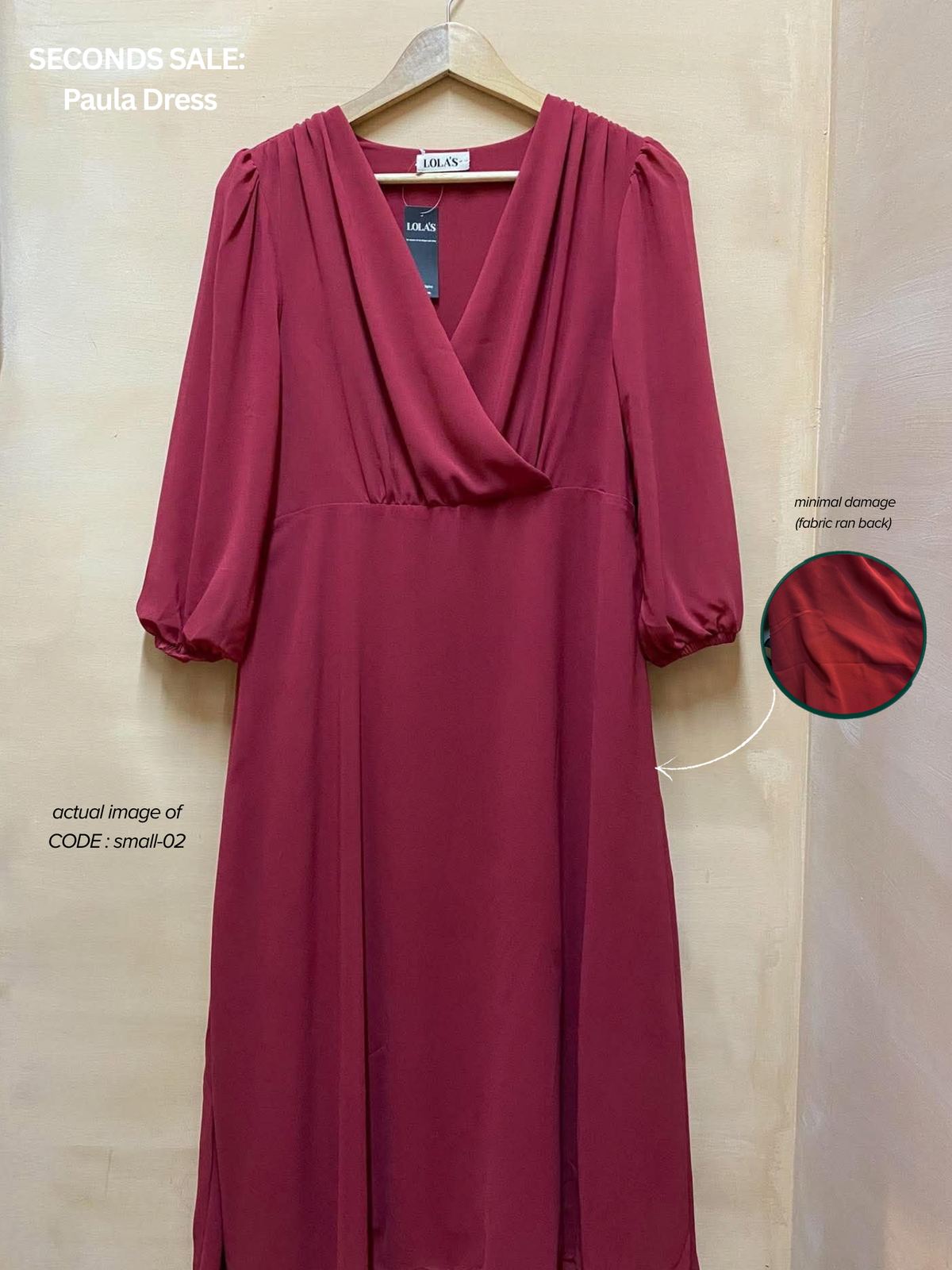 Paula Dress (Seconds Sale)