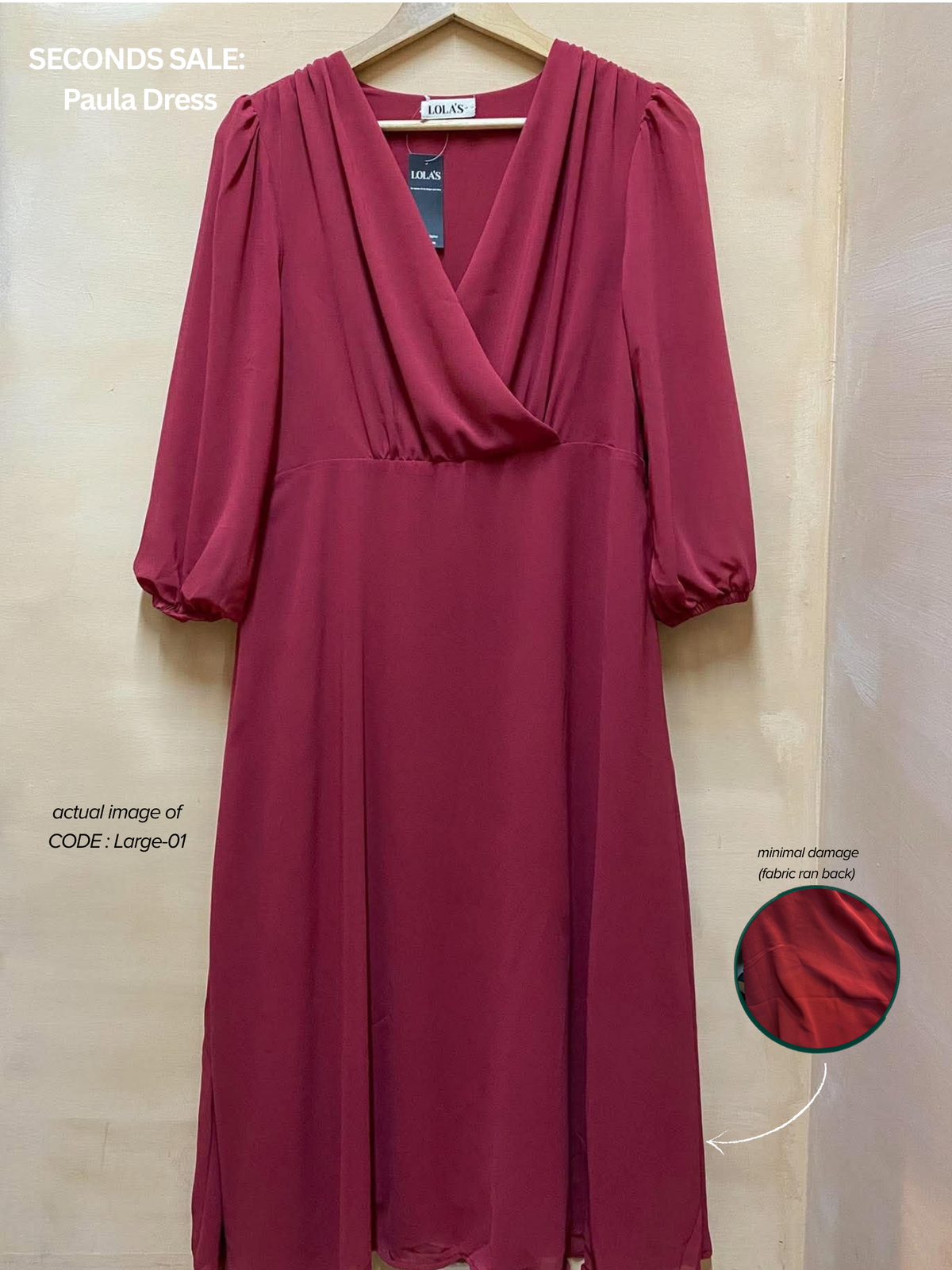 Paula Dress (Seconds Sale)