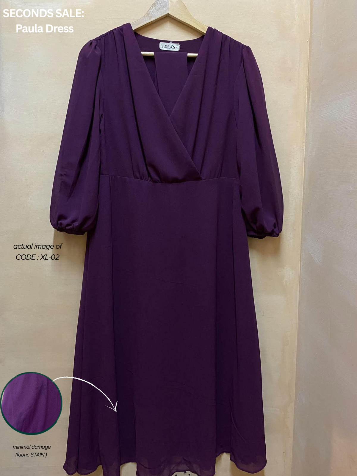 Paula Dress (Seconds Sale)