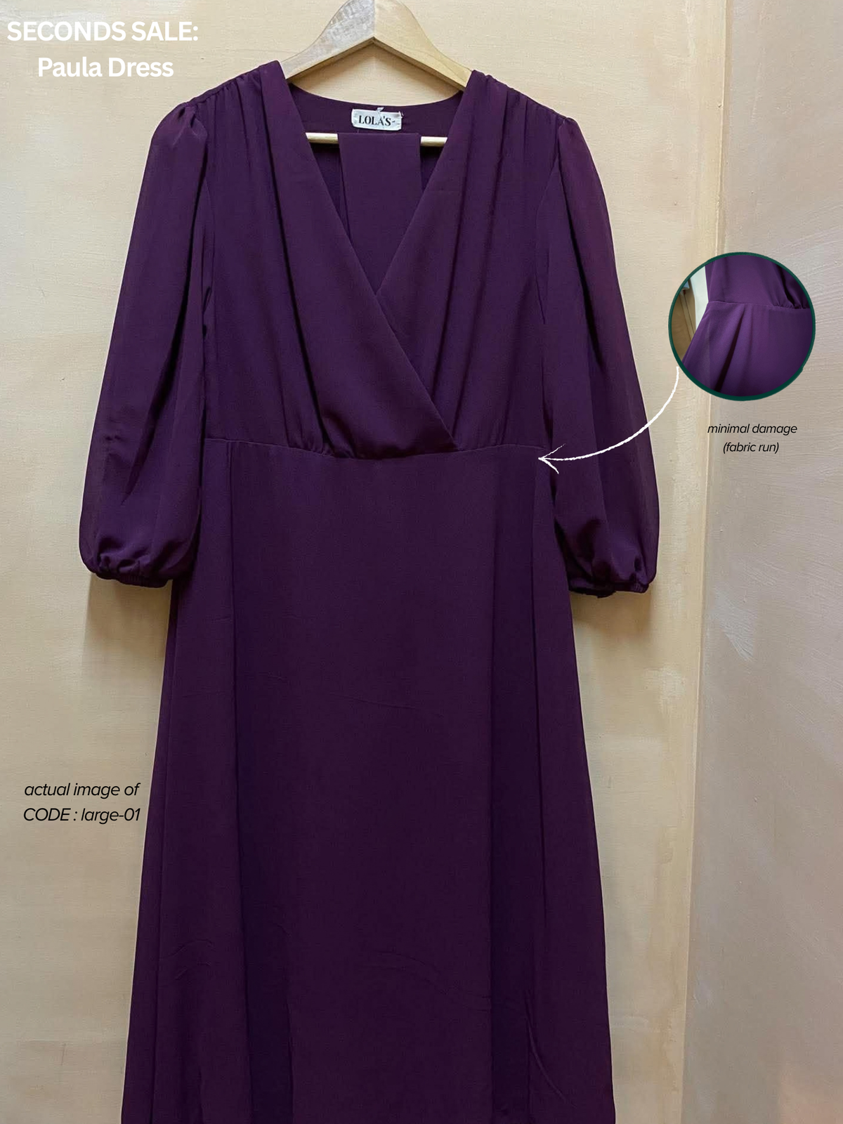 Paula Dress (Seconds Sale)