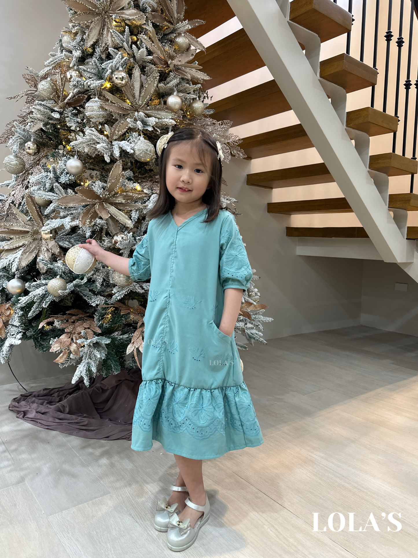 Priscilla Dress Kids (Mint)