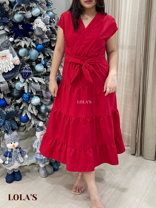 Maris Dress (Red)