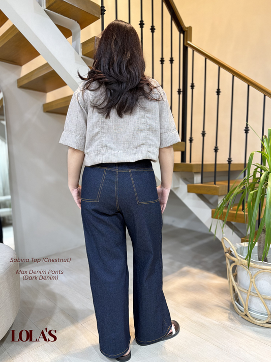 Sabina Top (Chestnut)