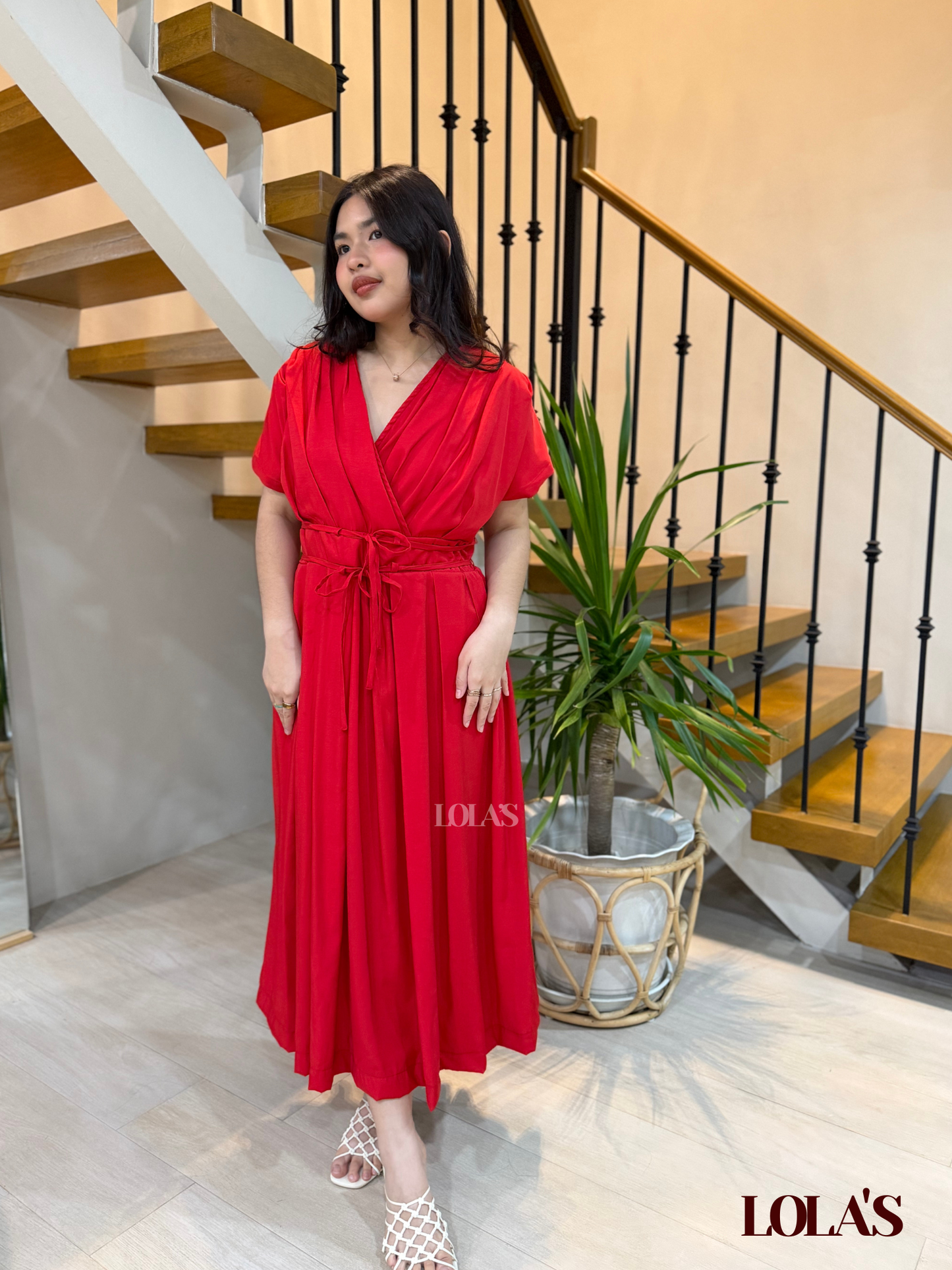 Kaye Dress (Red)