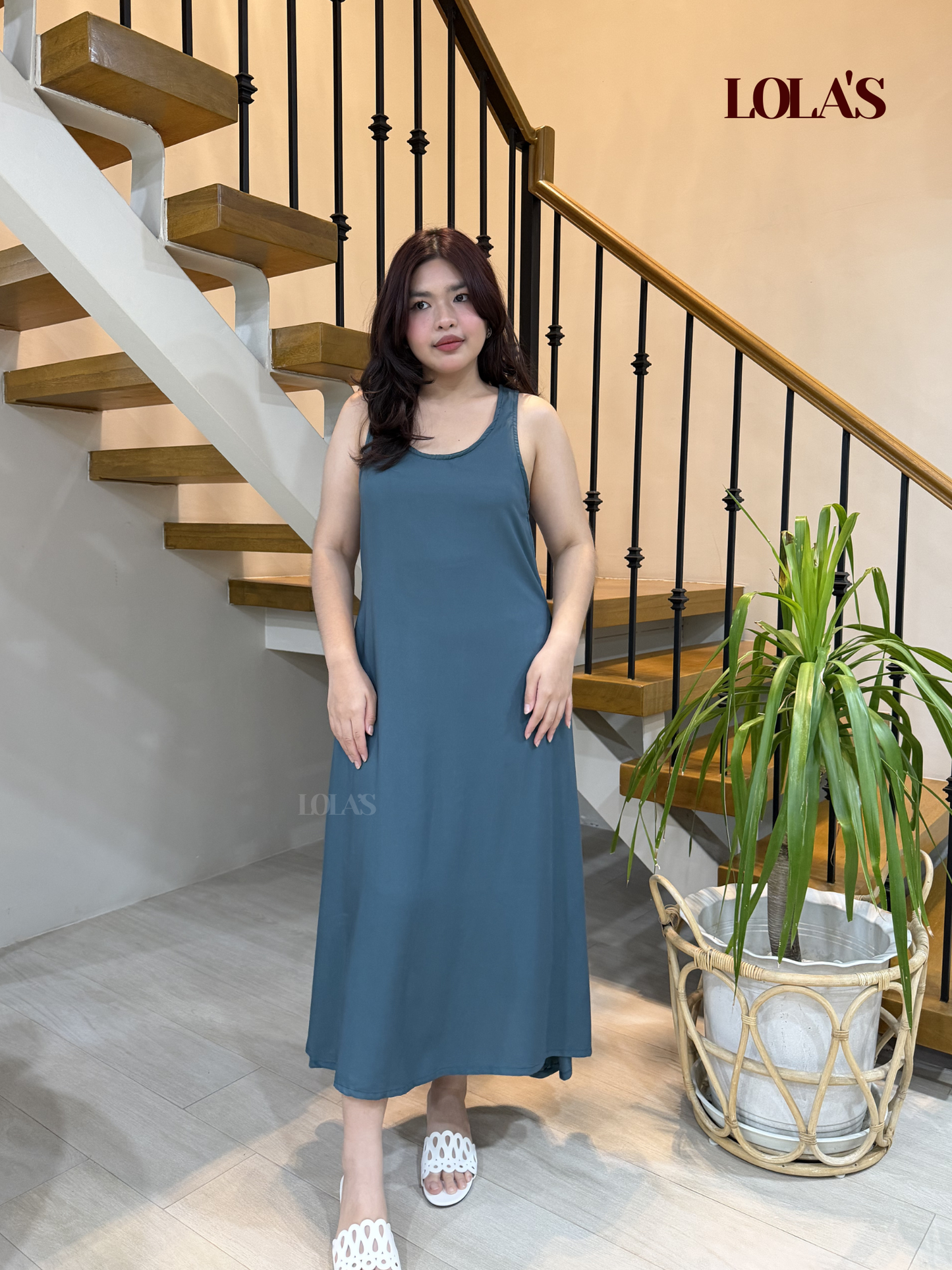 MIranda Dress (Peacock)