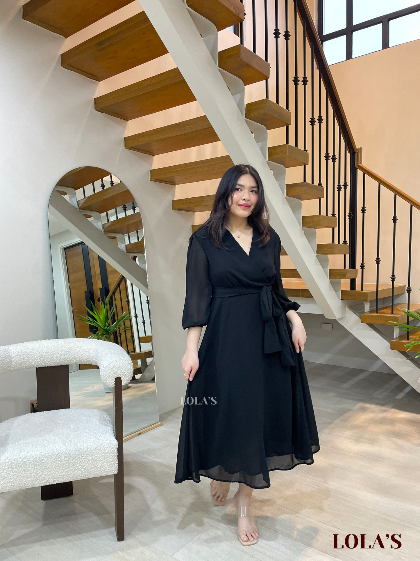 Paula Dress (Black)