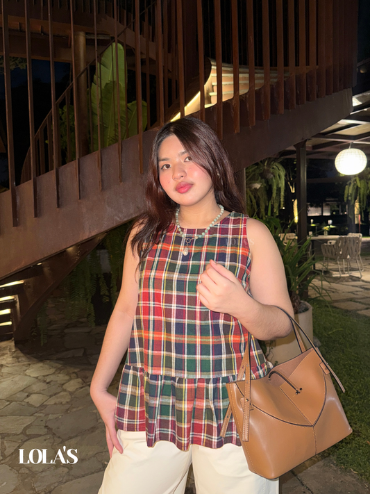 Wena Top (Holiday Tartan)