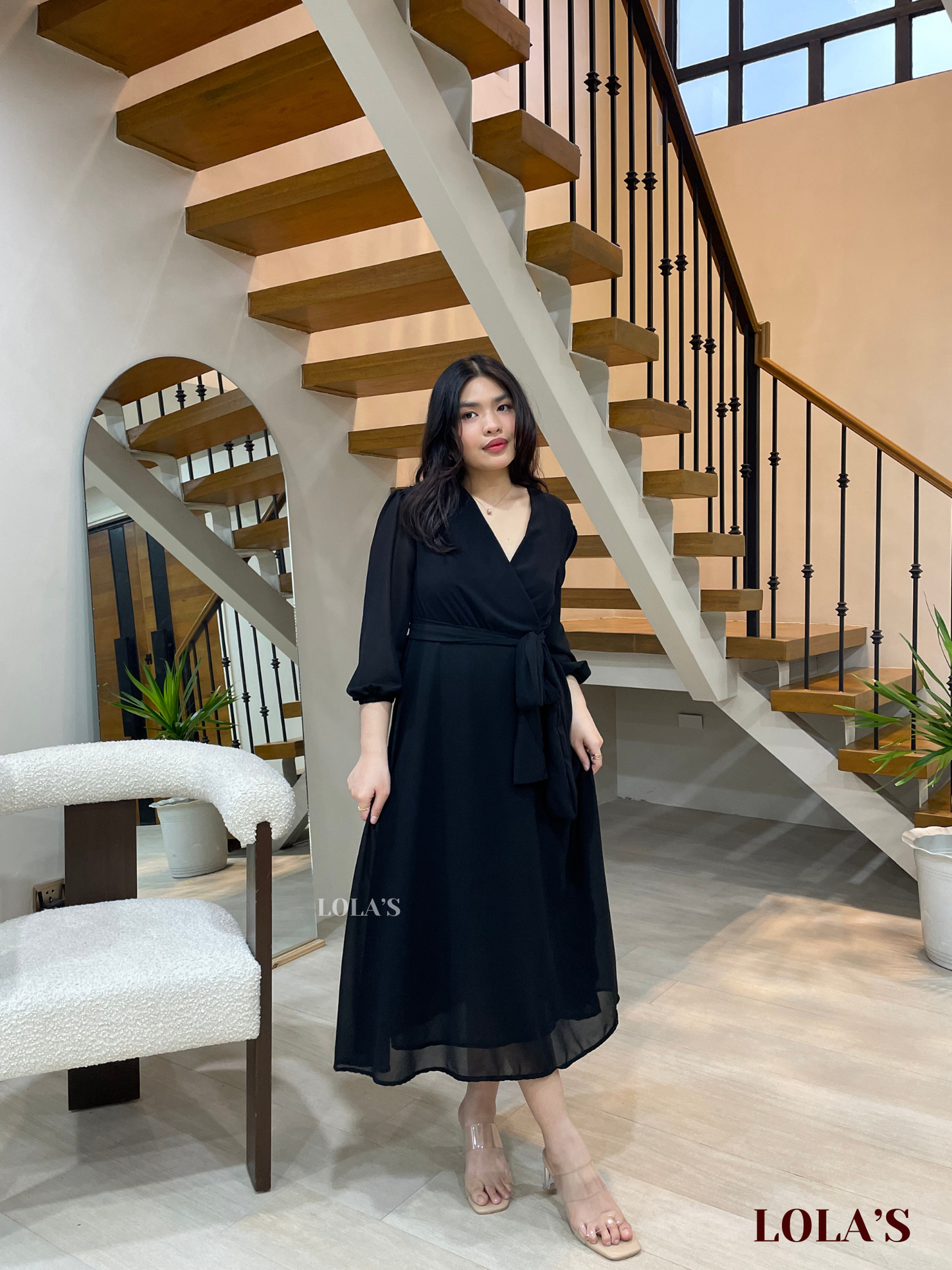 Paula Dress (Black)