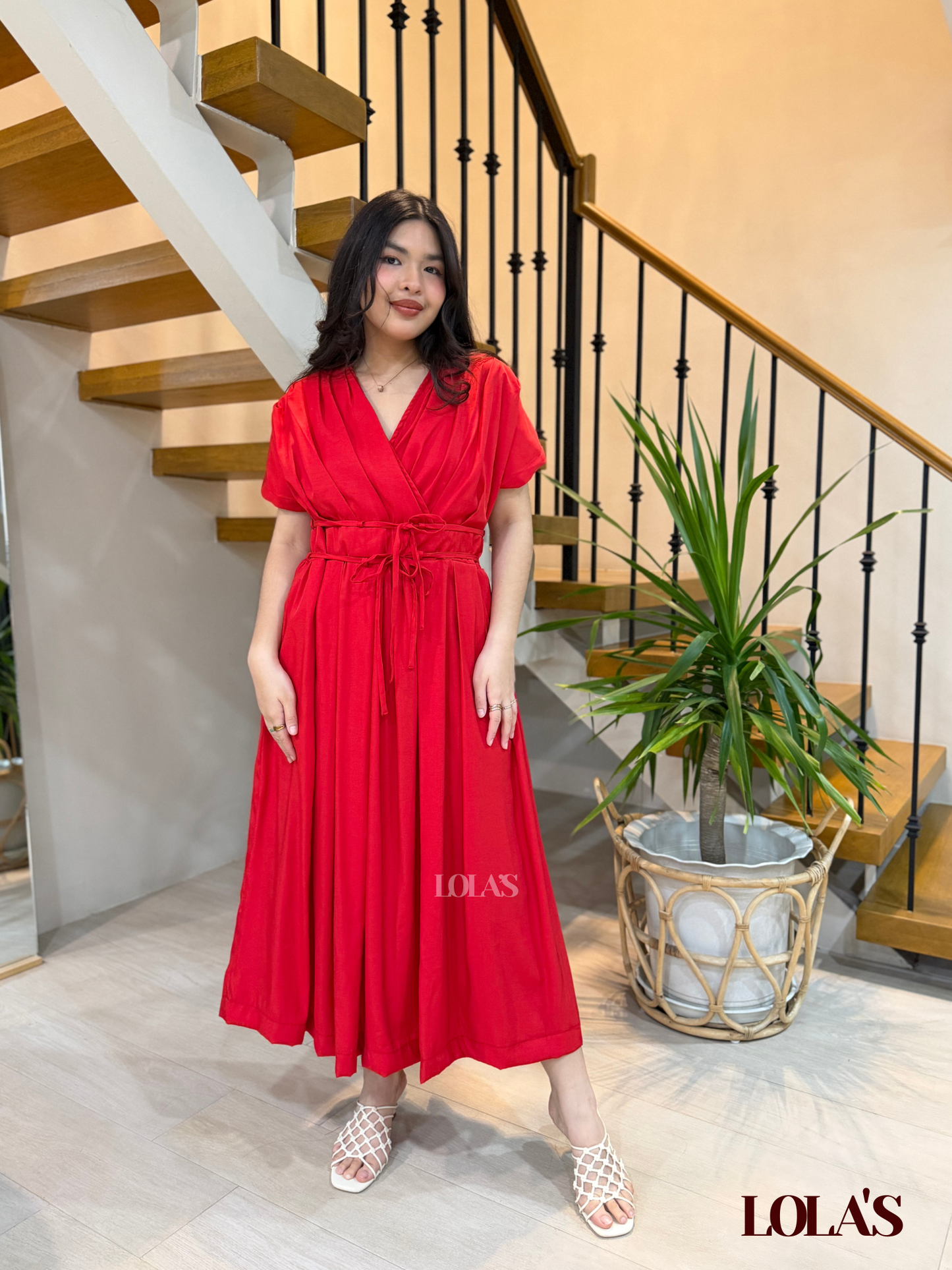 Kaye Dress (Red)